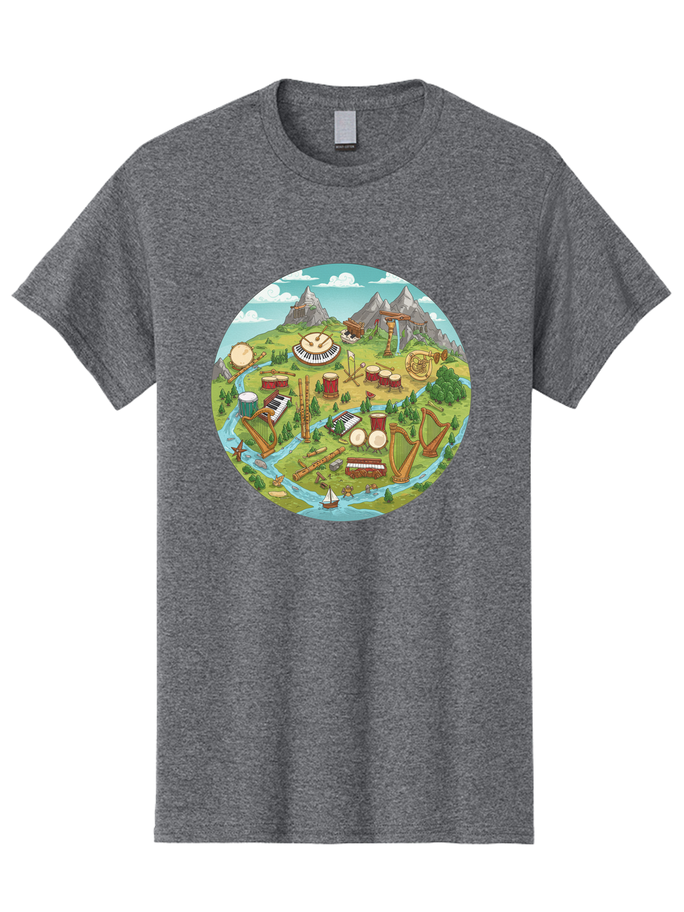Music-Instruments-Landscape Men'S Graphic Tee, 100% Cotton, Comfortable Casual Summer Wear, Machine Washable, Vintage Camera, Old Camera, Antique Camera, Black Camera, Classic Photography, Photography Equipment, Nostalgic Device, Film Camera, Baf236