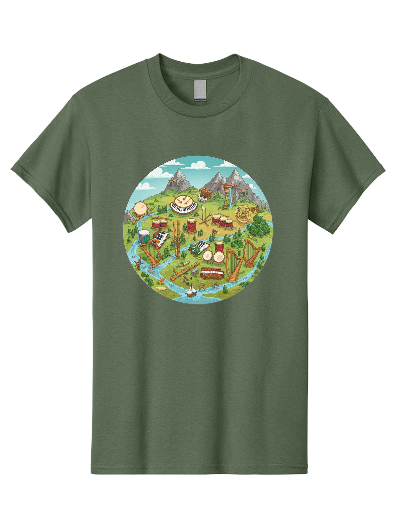 Music-Instruments-Landscape Men'S Graphic Tee, 100% Cotton, Comfortable Casual Summer Wear, Machine Washable, Vintage Camera, Old Camera, Antique Camera, Black Camera, Classic Photography, Photography Equipment, Nostalgic Device, Film Camera, Baf236