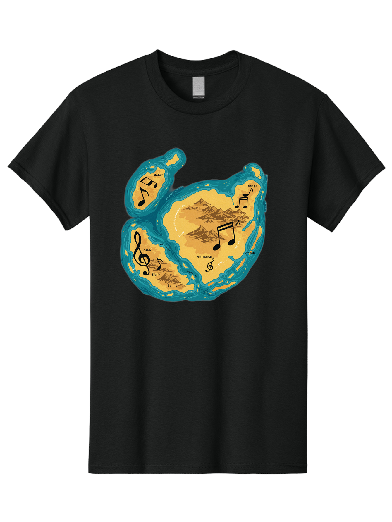Music-Island Men'S Graphic Tee, 100% Cotton, Comfortable Casual Summer Wear, Machine Washable, Vintage Camera, Old Camera, Antique Camera, Black Camera, Classic Photography, Photography Equipment, Nostalgic Device, Film Camera, Camera Art Baf237