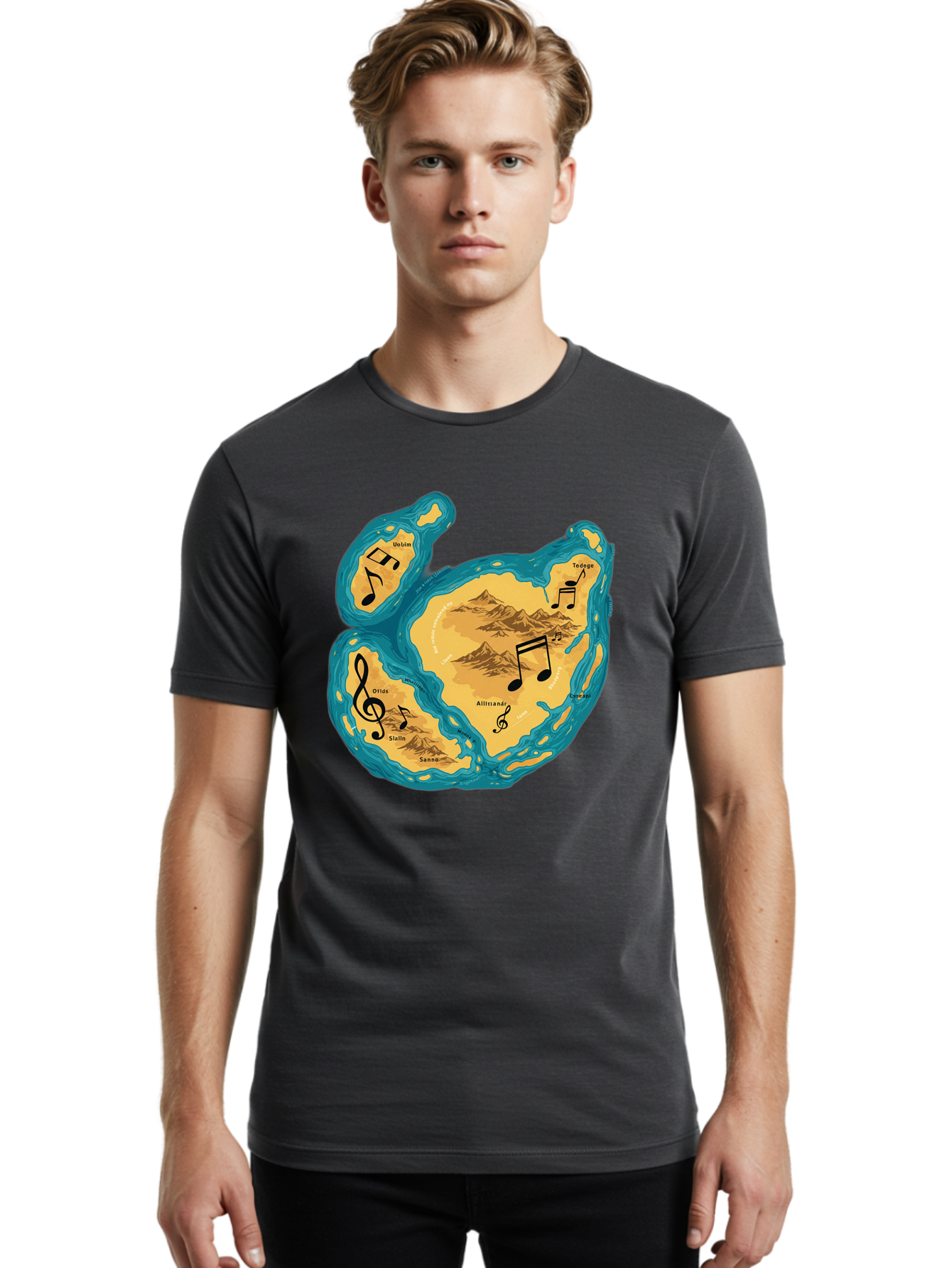 Music-Island Men'S Graphic Tee, 100% Cotton, Comfortable Casual Summer Wear, Machine Washable, Vintage Camera, Old Camera, Antique Camera, Black Camera, Classic Photography, Photography Equipment, Nostalgic Device, Film Camera, Camera Art Baf237