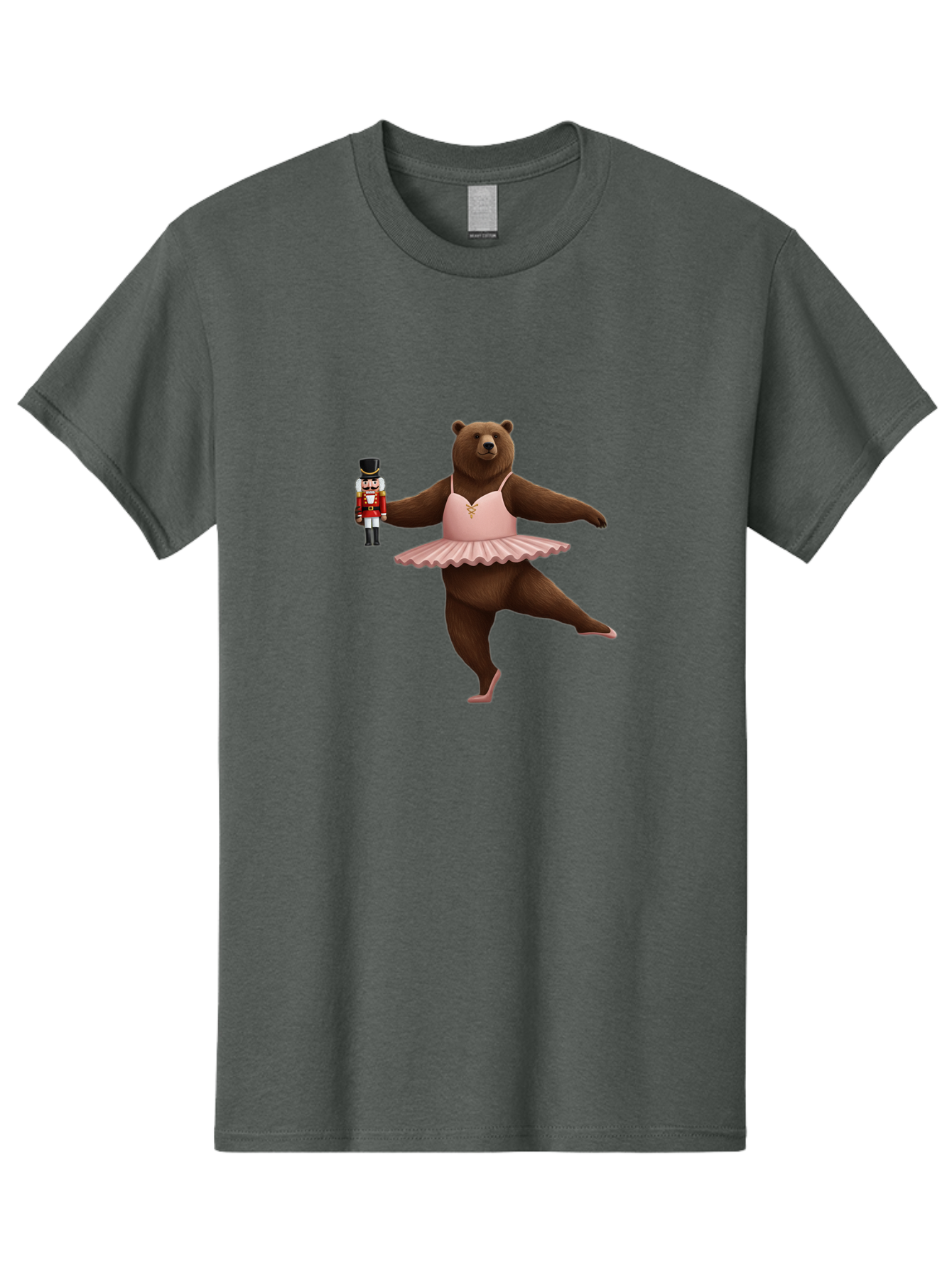 Nutcracker-Bear Men'S Graphic Tee, 100% Cotton, Comfortable Casual Summer Wear, Machine Washable, Vintage Camera, Old Camera, Antique Camera, Black Camera, Classic Photography, Photography Equipment, Nostalgic Device, Film Camera, Camera Art Baf239