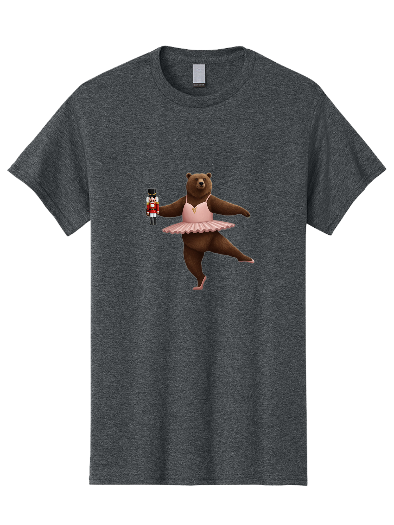 Nutcracker-Bear Men'S Graphic Tee, 100% Cotton, Comfortable Casual Summer Wear, Machine Washable, Vintage Camera, Old Camera, Antique Camera, Black Camera, Classic Photography, Photography Equipment, Nostalgic Device, Film Camera, Camera Art Baf239