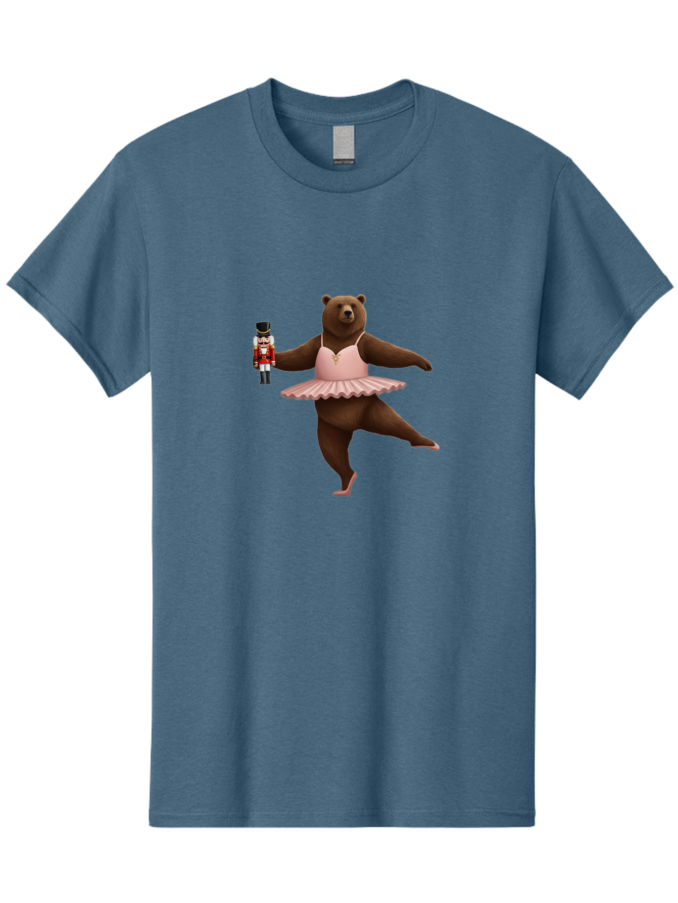 Nutcracker-Bear Men'S Graphic Tee, 100% Cotton, Comfortable Casual Summer Wear, Machine Washable, Vintage Camera, Old Camera, Antique Camera, Black Camera, Classic Photography, Photography Equipment, Nostalgic Device, Film Camera, Camera Art Baf239