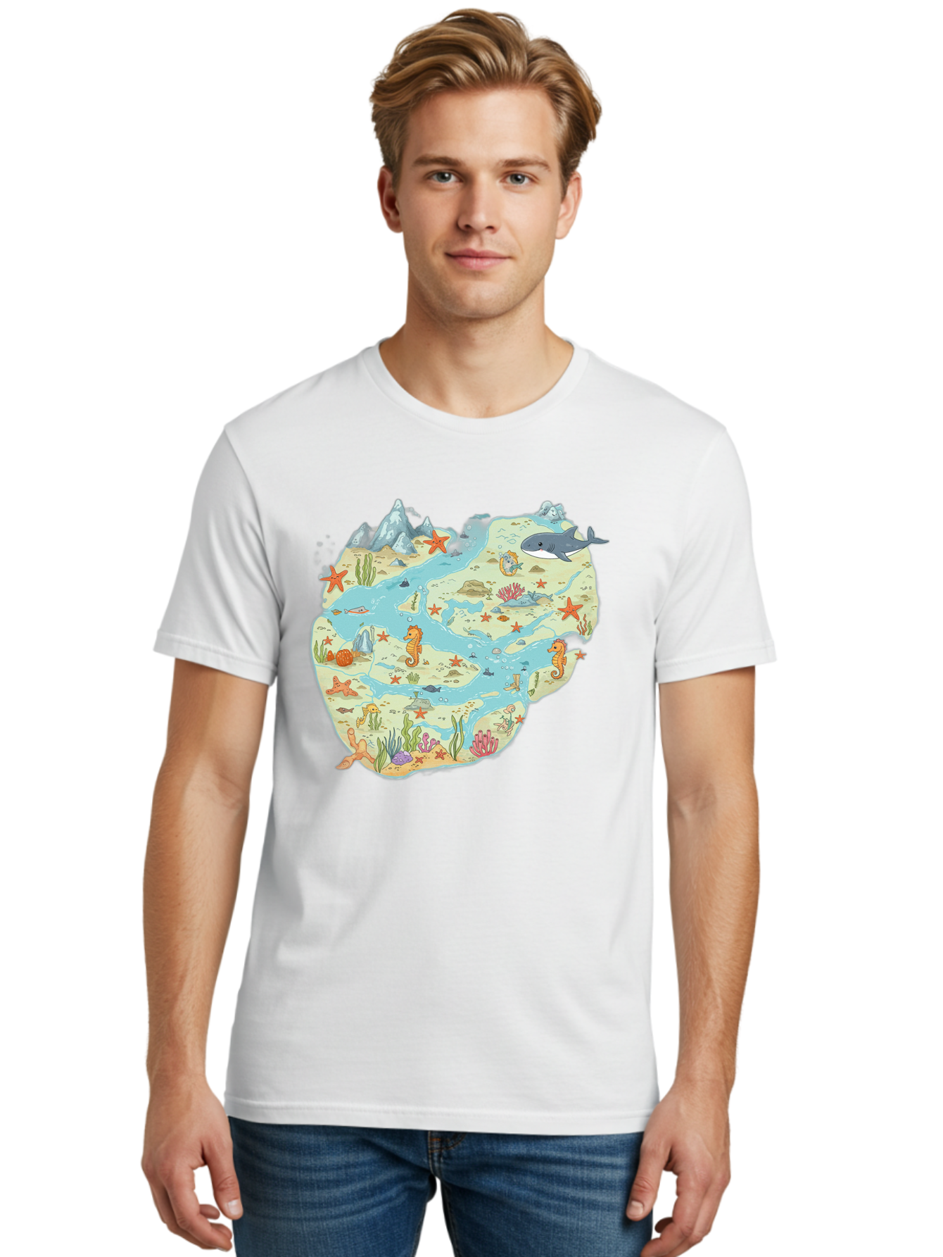 Ocean-Puzzle Men'S Graphic Tee, 100% Cotton, Comfortable Casual Summer Wear, Machine Washable, Vintage Camera, Old Camera, Antique Camera, Black Camera, Classic Photography, Photography Equipment, Nostalgic Device, Film Camera, Camera Art Baf240