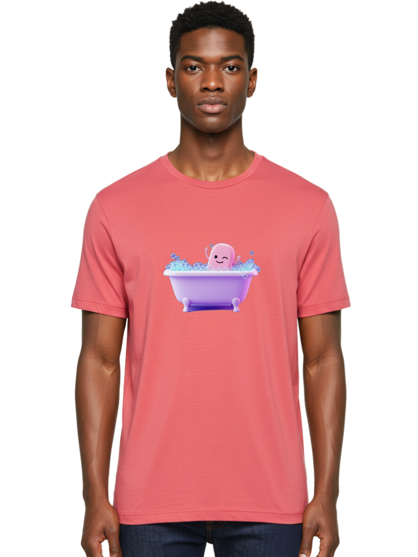 Octopus-In-Bathtub Men'S Graphic Tee, 100% Cotton, Comfortable Casual Summer Wear, Machine Washable, Vintage Camera, Old Camera, Antique Camera, Black Camera, Classic Photography, Photography Equipment, Nostalgic Device, Film Camera, Baf241