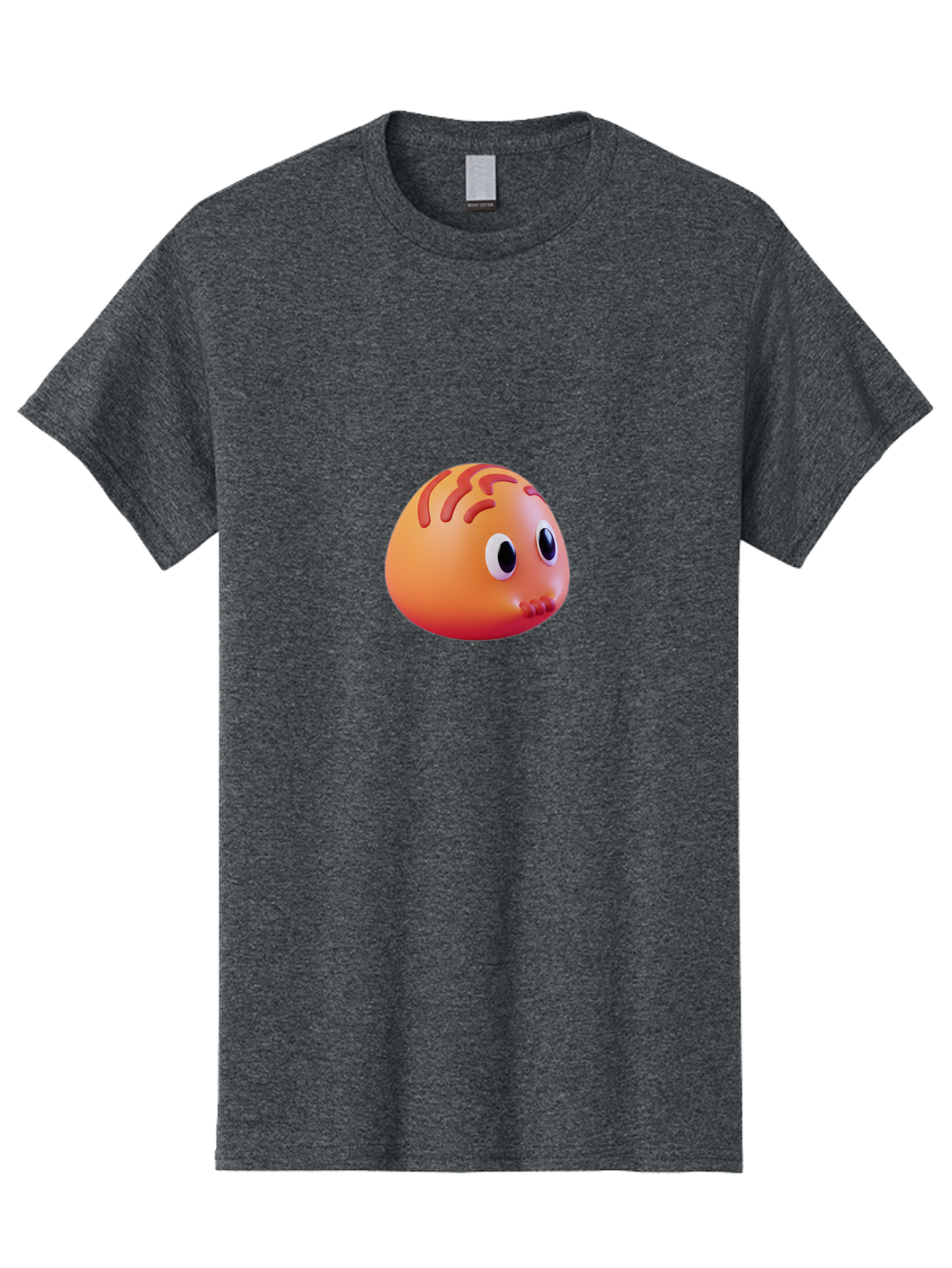 Orange-Emoji Men'S Graphic Tee, 100% Cotton, Comfortable Casual Summer Wear, Machine Washable, Vintage Camera, Old Camera, Antique Camera, Black Camera, Classic Photography, Photography Equipment, Nostalgic Device, Film Camera, Camera Art Baf242