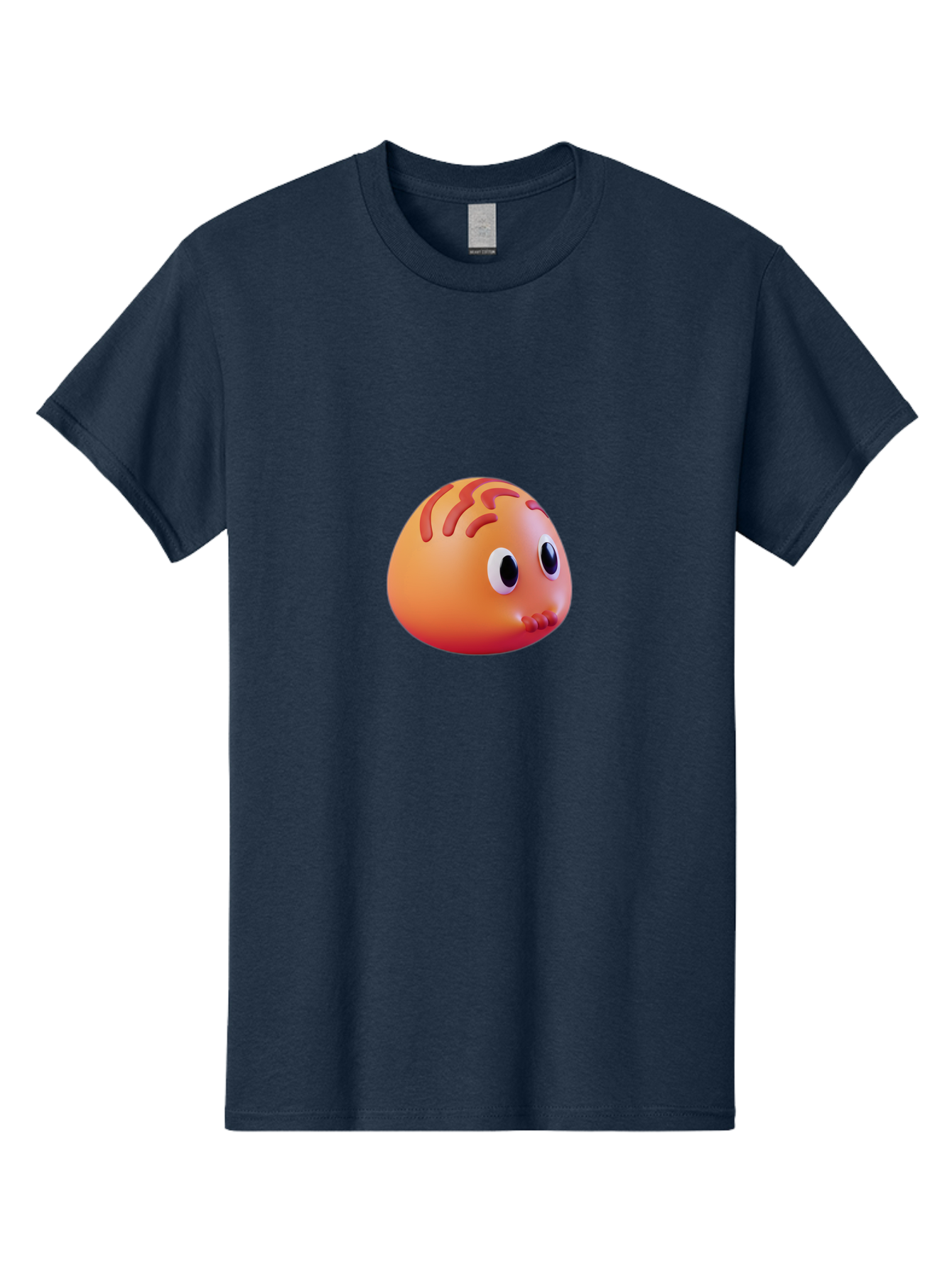 Orange-Emoji Men'S Graphic Tee, 100% Cotton, Comfortable Casual Summer Wear, Machine Washable, Vintage Camera, Old Camera, Antique Camera, Black Camera, Classic Photography, Photography Equipment, Nostalgic Device, Film Camera, Camera Art Baf242