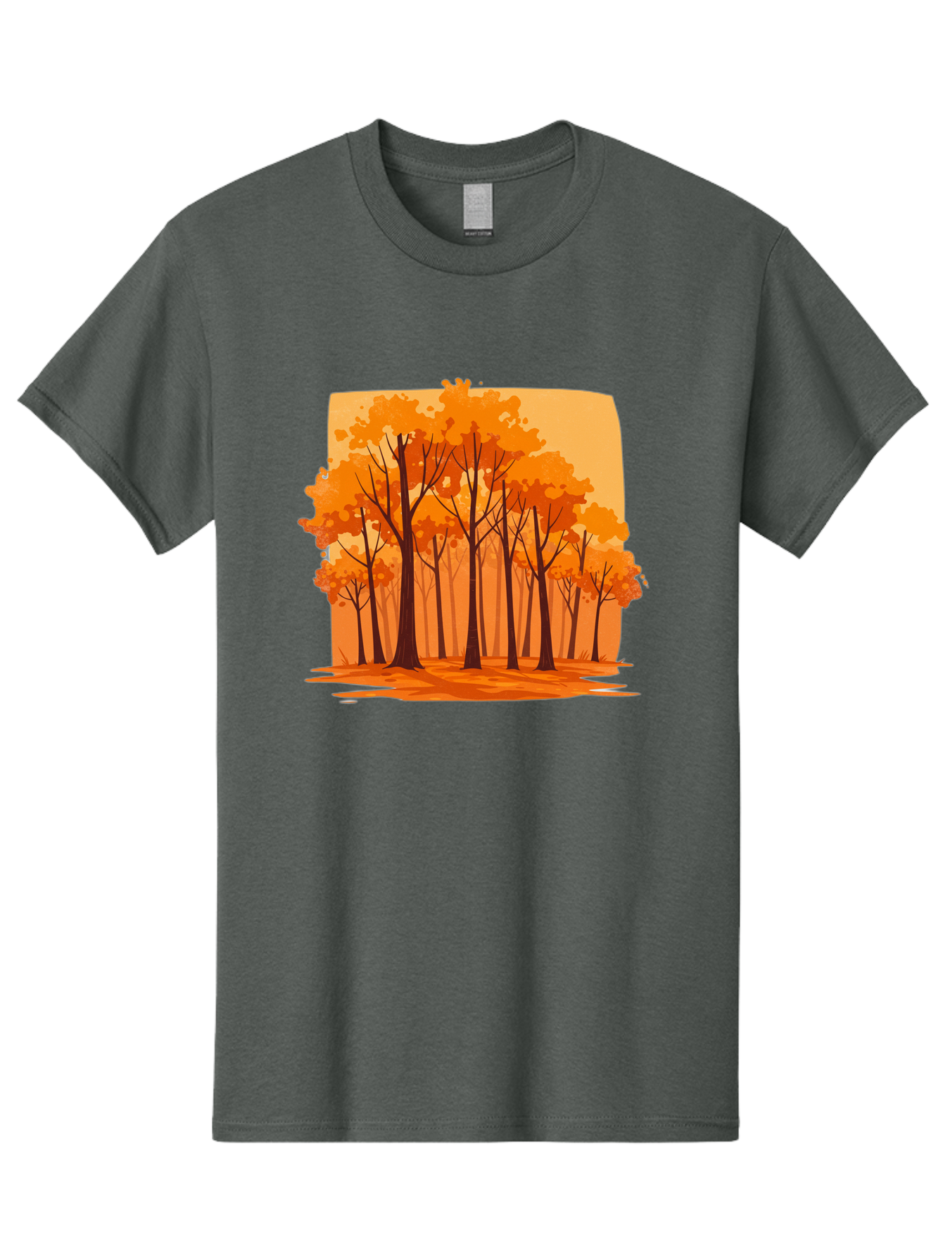 Orange-Forest Men'S Graphic Tee, 100% Cotton, Comfortable Casual Summer Wear, Machine Washable, Vintage Camera, Old Camera, Antique Camera, Black Camera, Classic Photography, Photography Equipment, Nostalgic Device, Film Camera, Camera Art Baf243