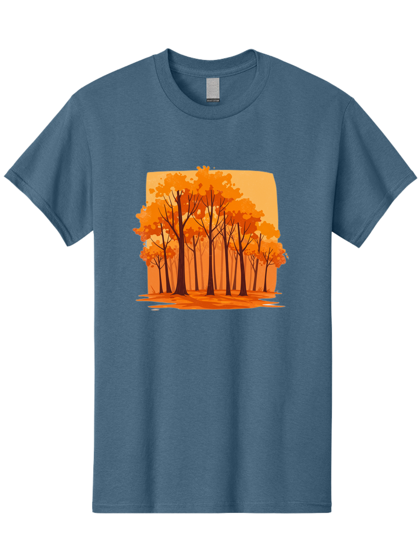 Orange-Forest Men'S Graphic Tee, 100% Cotton, Comfortable Casual Summer Wear, Machine Washable, Vintage Camera, Old Camera, Antique Camera, Black Camera, Classic Photography, Photography Equipment, Nostalgic Device, Film Camera, Camera Art Baf243