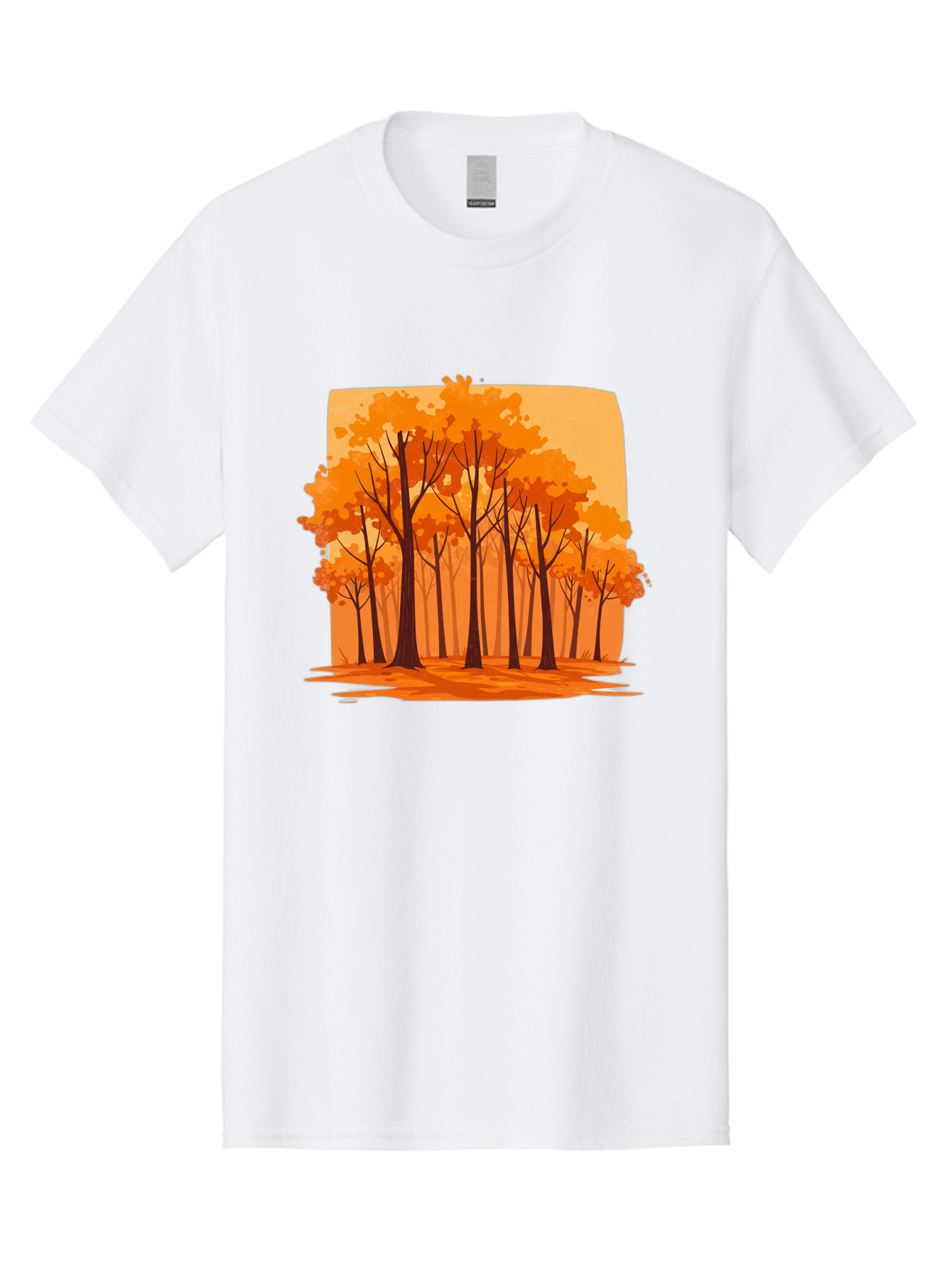 Orange-Forest Men'S Graphic Tee, 100% Cotton, Comfortable Casual Summer Wear, Machine Washable, Vintage Camera, Old Camera, Antique Camera, Black Camera, Classic Photography, Photography Equipment, Nostalgic Device, Film Camera, Camera Art Baf243
