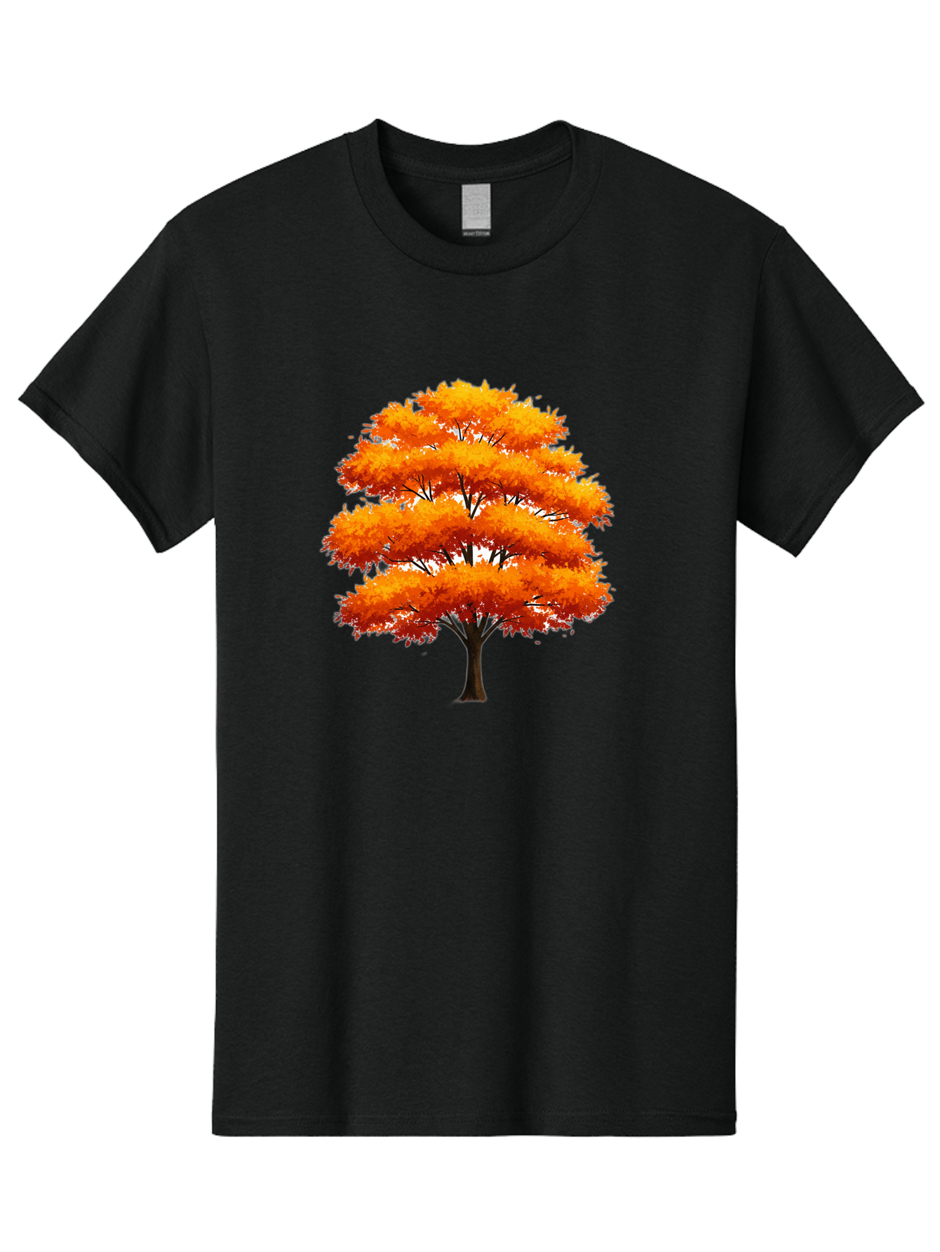 Orange-Tree-1 Men'S Graphic Tee, 100% Cotton, Comfortable Casual Summer Wear, Machine Washable, Vintage Camera, Old Camera, Antique Camera, Black Camera, Classic Photography, Photography Equipment, Nostalgic Device, Film Camera, Camera Art Baf246