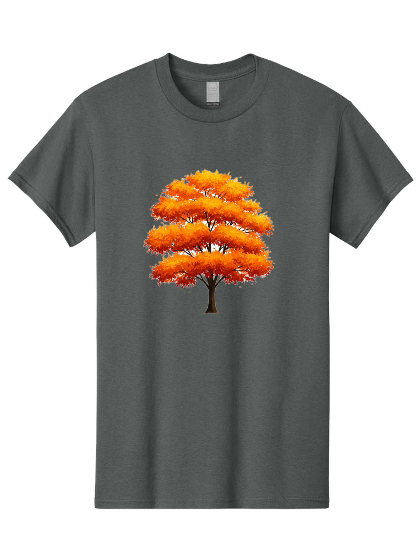 Orange-Tree-1 Men'S Graphic Tee, 100% Cotton, Comfortable Casual Summer Wear, Machine Washable, Vintage Camera, Old Camera, Antique Camera, Black Camera, Classic Photography, Photography Equipment, Nostalgic Device, Film Camera, Camera Art Baf246