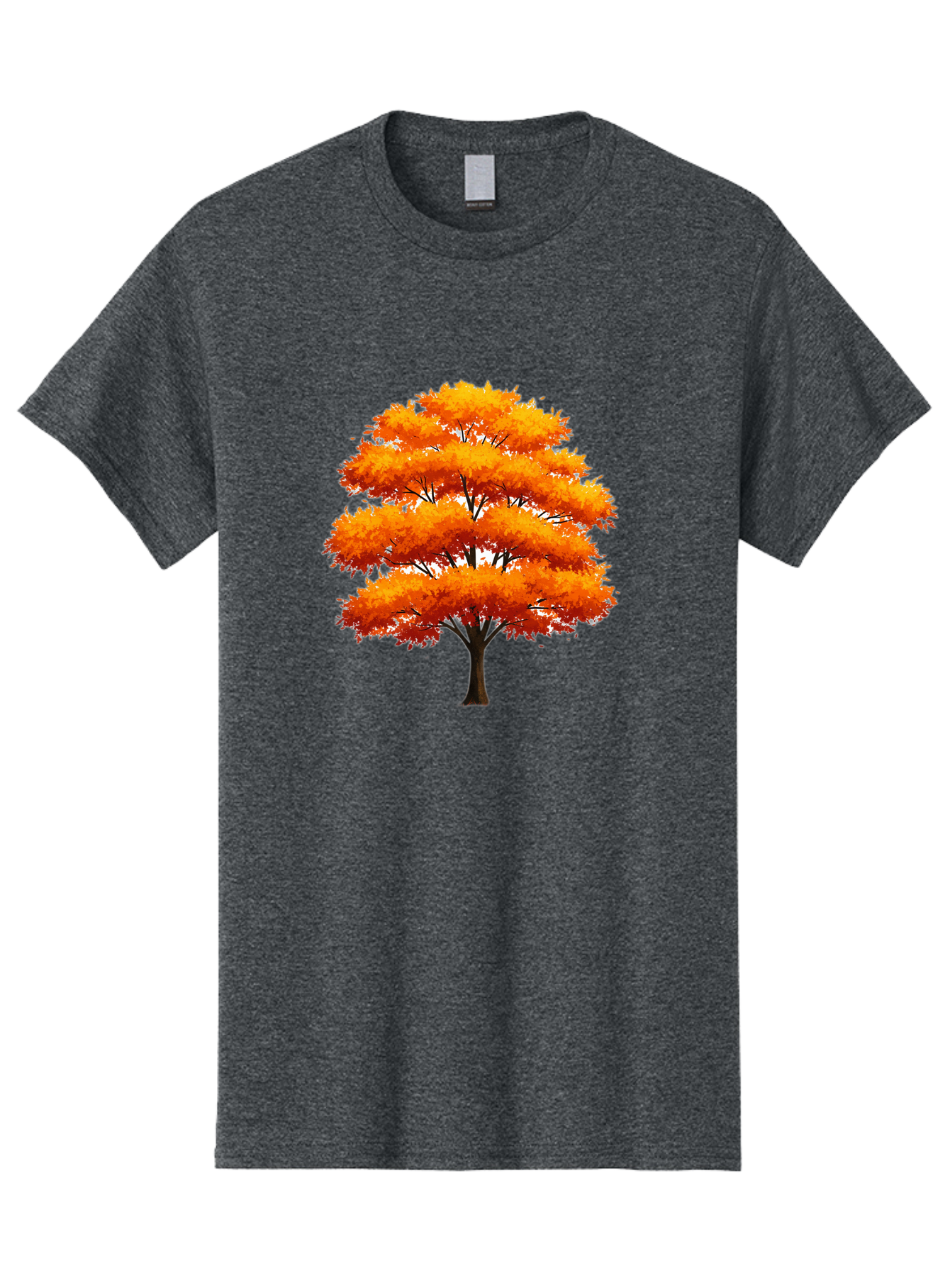 Orange-Tree-1 Men'S Graphic Tee, 100% Cotton, Comfortable Casual Summer Wear, Machine Washable, Vintage Camera, Old Camera, Antique Camera, Black Camera, Classic Photography, Photography Equipment, Nostalgic Device, Film Camera, Camera Art Baf246