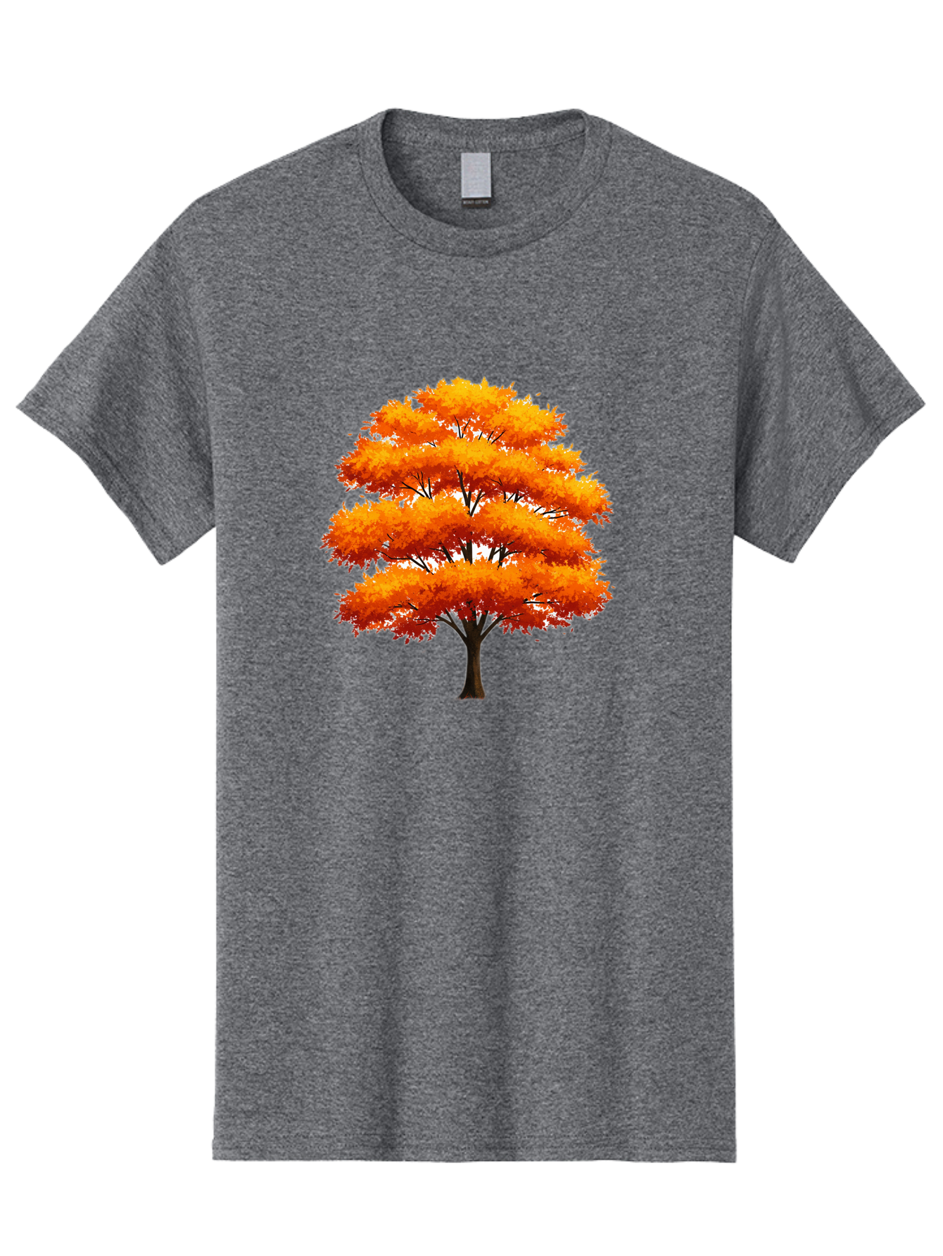 Orange-Tree-1 Men'S Graphic Tee, 100% Cotton, Comfortable Casual Summer Wear, Machine Washable, Vintage Camera, Old Camera, Antique Camera, Black Camera, Classic Photography, Photography Equipment, Nostalgic Device, Film Camera, Camera Art Baf246
