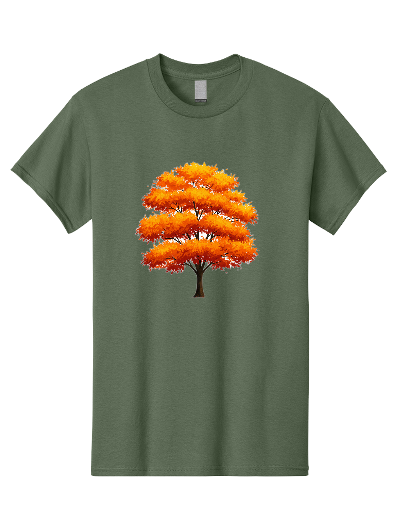 Orange-Tree-1 Men'S Graphic Tee, 100% Cotton, Comfortable Casual Summer Wear, Machine Washable, Vintage Camera, Old Camera, Antique Camera, Black Camera, Classic Photography, Photography Equipment, Nostalgic Device, Film Camera, Camera Art Baf246