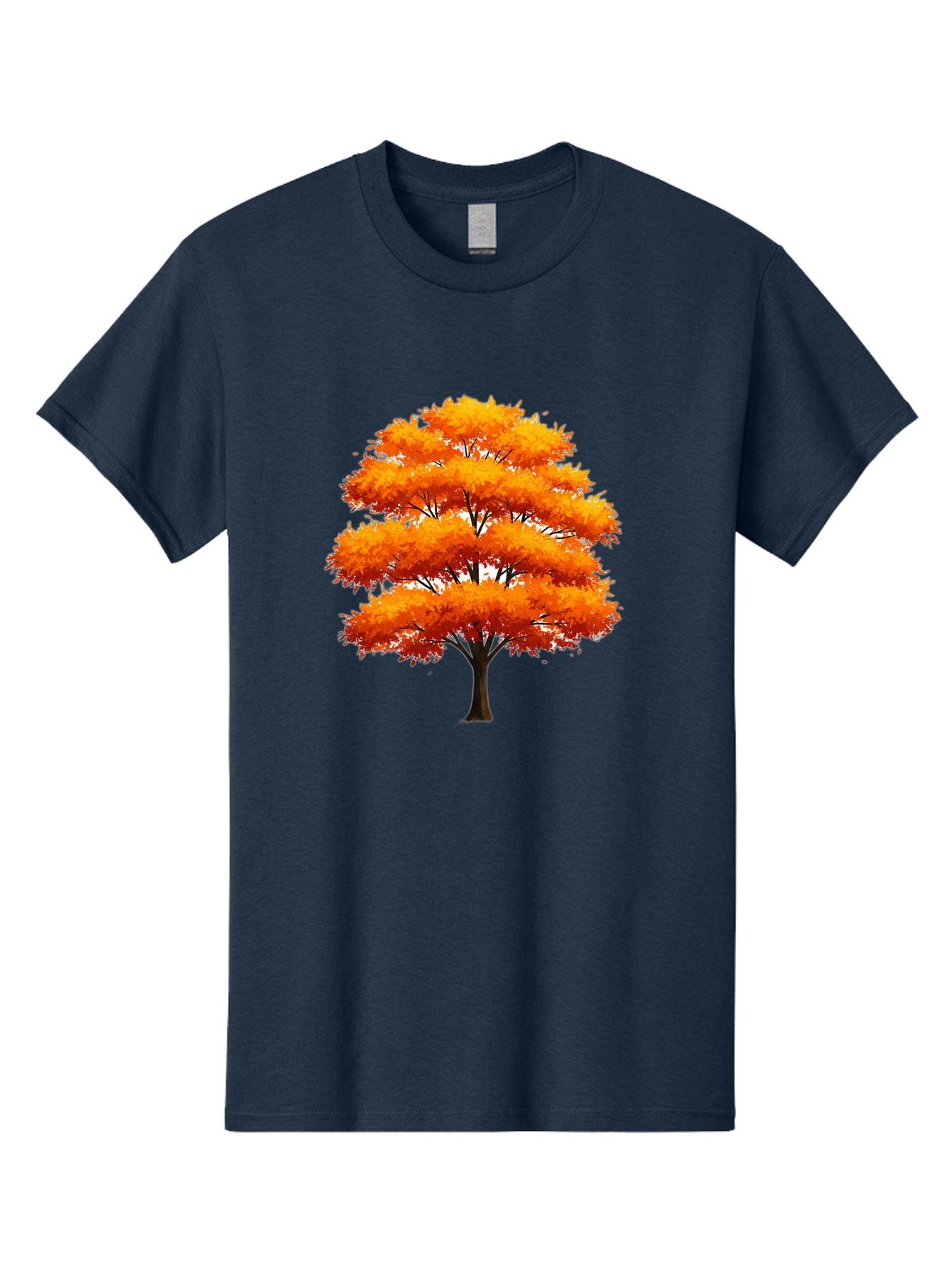 Orange-Tree-1 Men'S Graphic Tee, 100% Cotton, Comfortable Casual Summer Wear, Machine Washable, Vintage Camera, Old Camera, Antique Camera, Black Camera, Classic Photography, Photography Equipment, Nostalgic Device, Film Camera, Camera Art Baf246