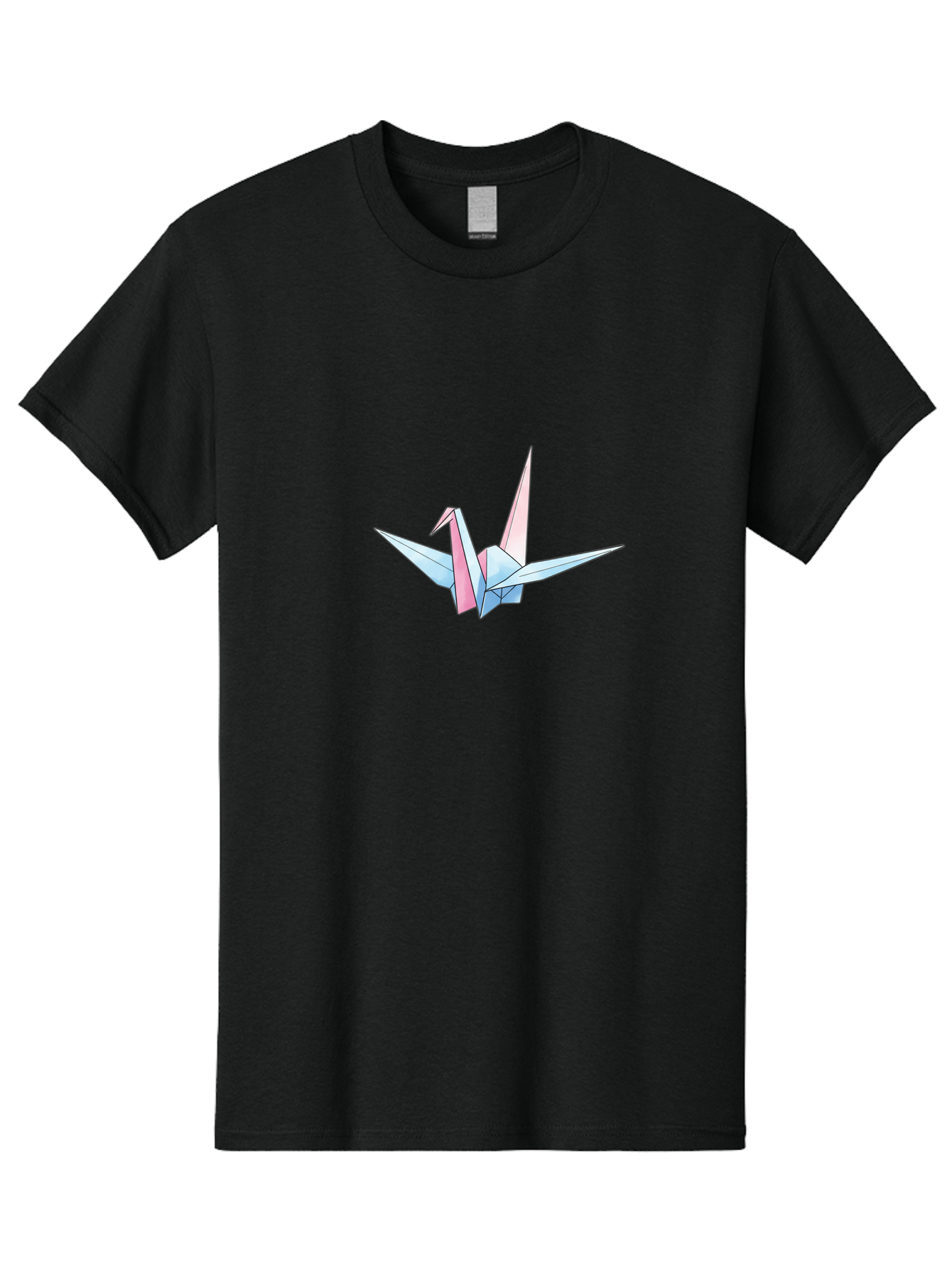 Origami-Crane-1 Men'S Graphic Tee, 100% Cotton, Comfortable Casual Summer Wear, Machine Washable, Vintage Camera, Old Camera, Antique Camera, Black Camera, Classic Photography, Photography Equipment, Nostalgic Device, Film Camera, Camera Art Baf249
