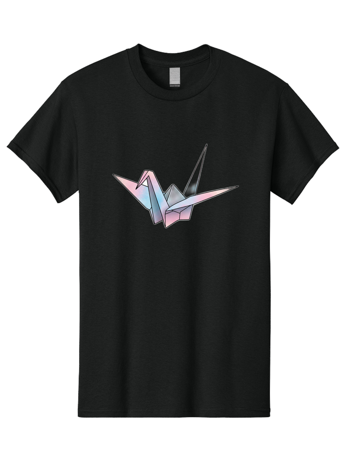 Origami-Crane-2 Men'S Graphic Tee, 100% Cotton, Comfortable Casual Summer Wear, Machine Washable, Vintage Camera, Old Camera, Antique Camera, Black Camera, Classic Photography, Photography Equipment, Nostalgic Device, Film Camera, Camera Art Baf250