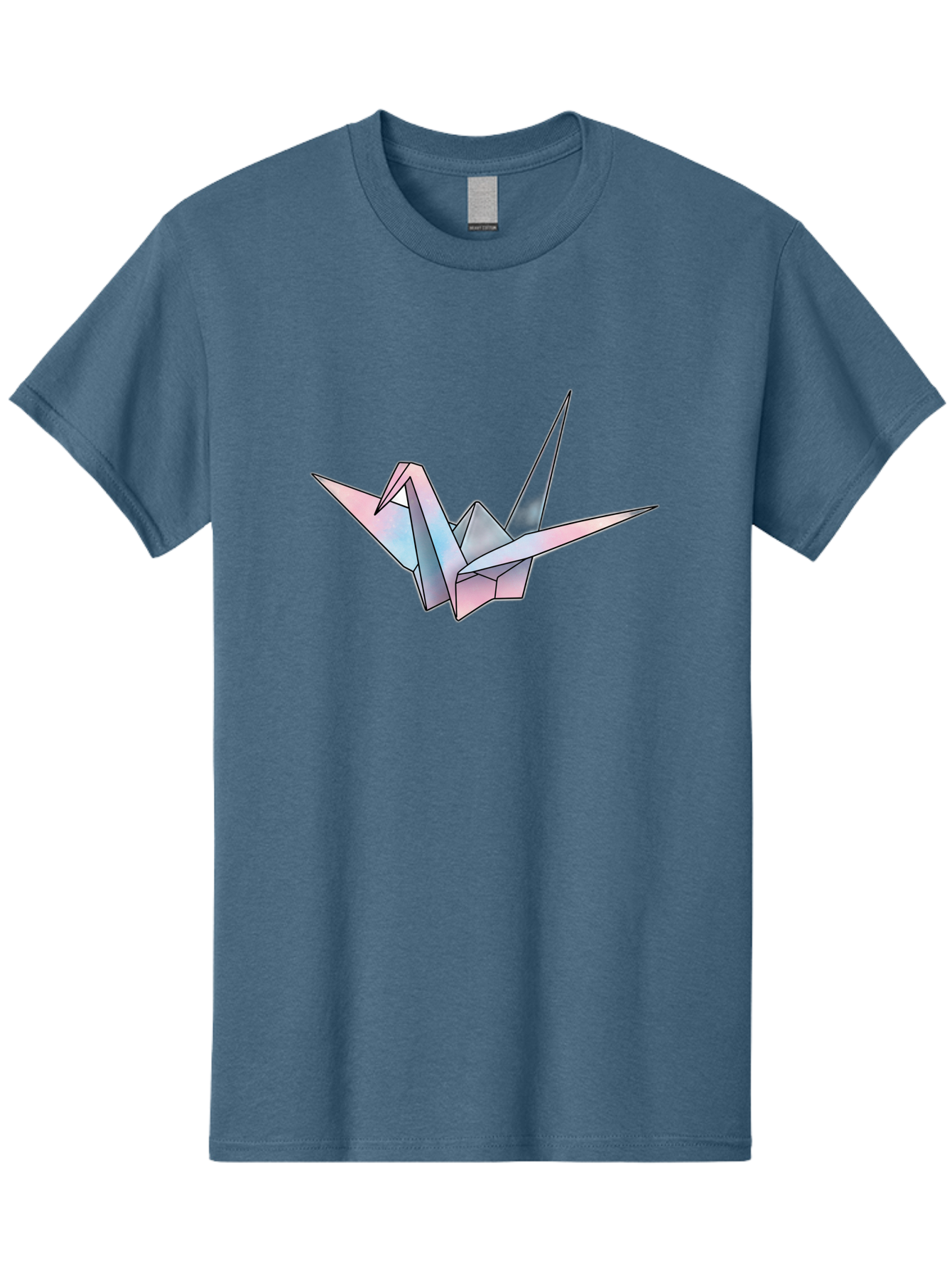Origami-Crane-2 Men'S Graphic Tee, 100% Cotton, Comfortable Casual Summer Wear, Machine Washable, Vintage Camera, Old Camera, Antique Camera, Black Camera, Classic Photography, Photography Equipment, Nostalgic Device, Film Camera, Camera Art Baf250