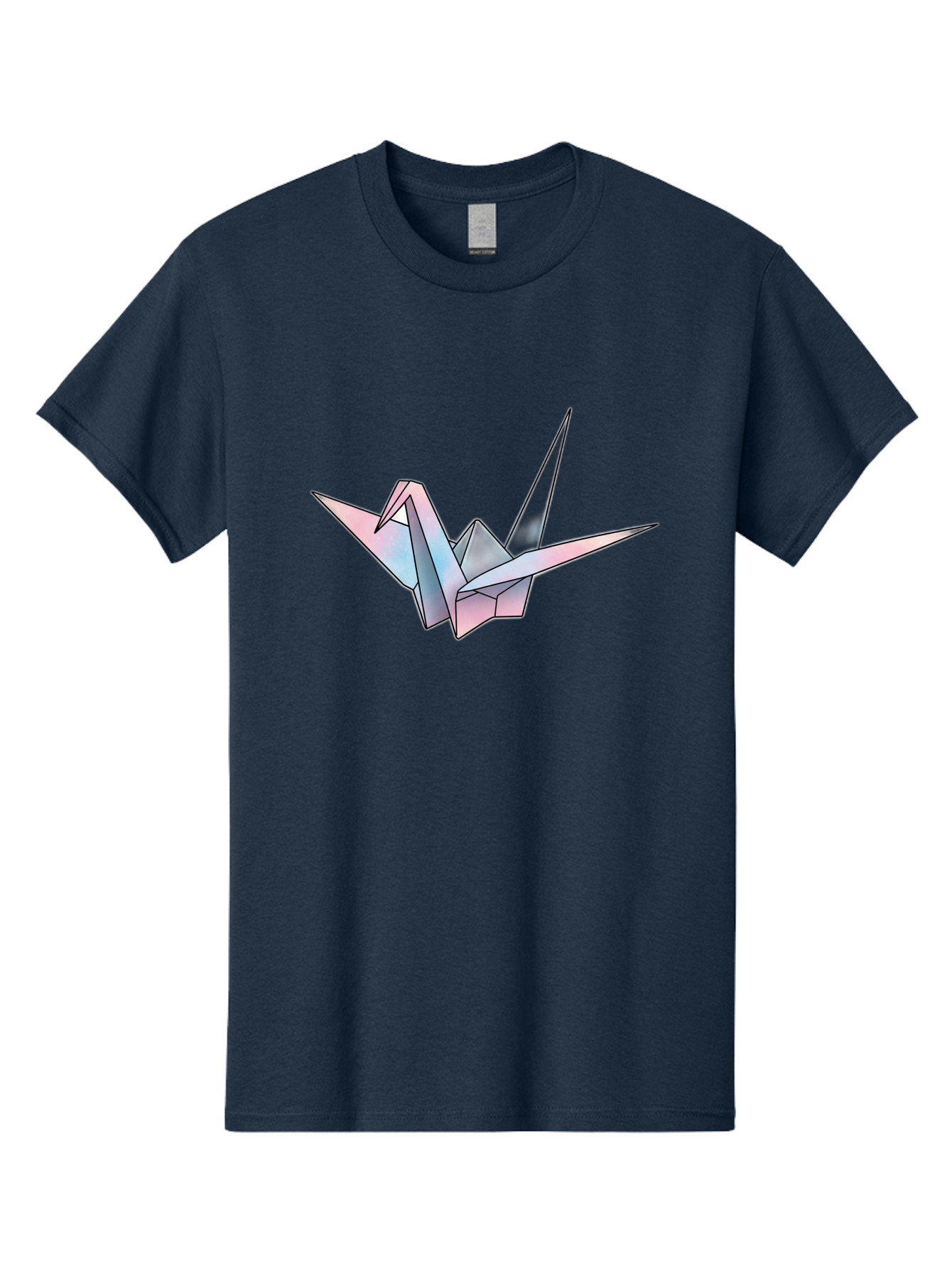 Origami-Crane-2 Men'S Graphic Tee, 100% Cotton, Comfortable Casual Summer Wear, Machine Washable, Vintage Camera, Old Camera, Antique Camera, Black Camera, Classic Photography, Photography Equipment, Nostalgic Device, Film Camera, Camera Art Baf250
