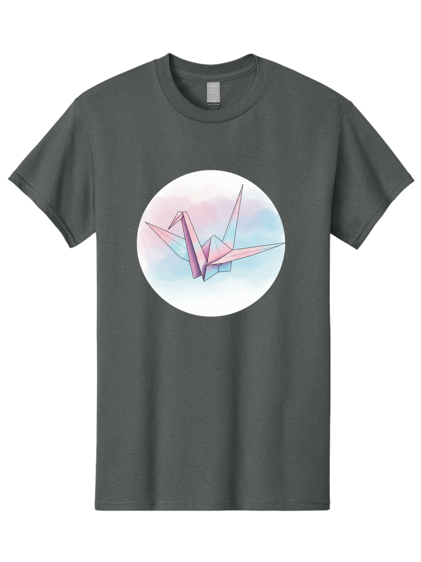 Origami-Crane-3 Men'S Graphic Tee, 100% Cotton, Comfortable Casual Summer Wear, Machine Washable, Vintage Camera, Old Camera, Antique Camera, Black Camera, Classic Photography, Photography Equipment, Nostalgic Device, Film Camera, Camera Art Baf251