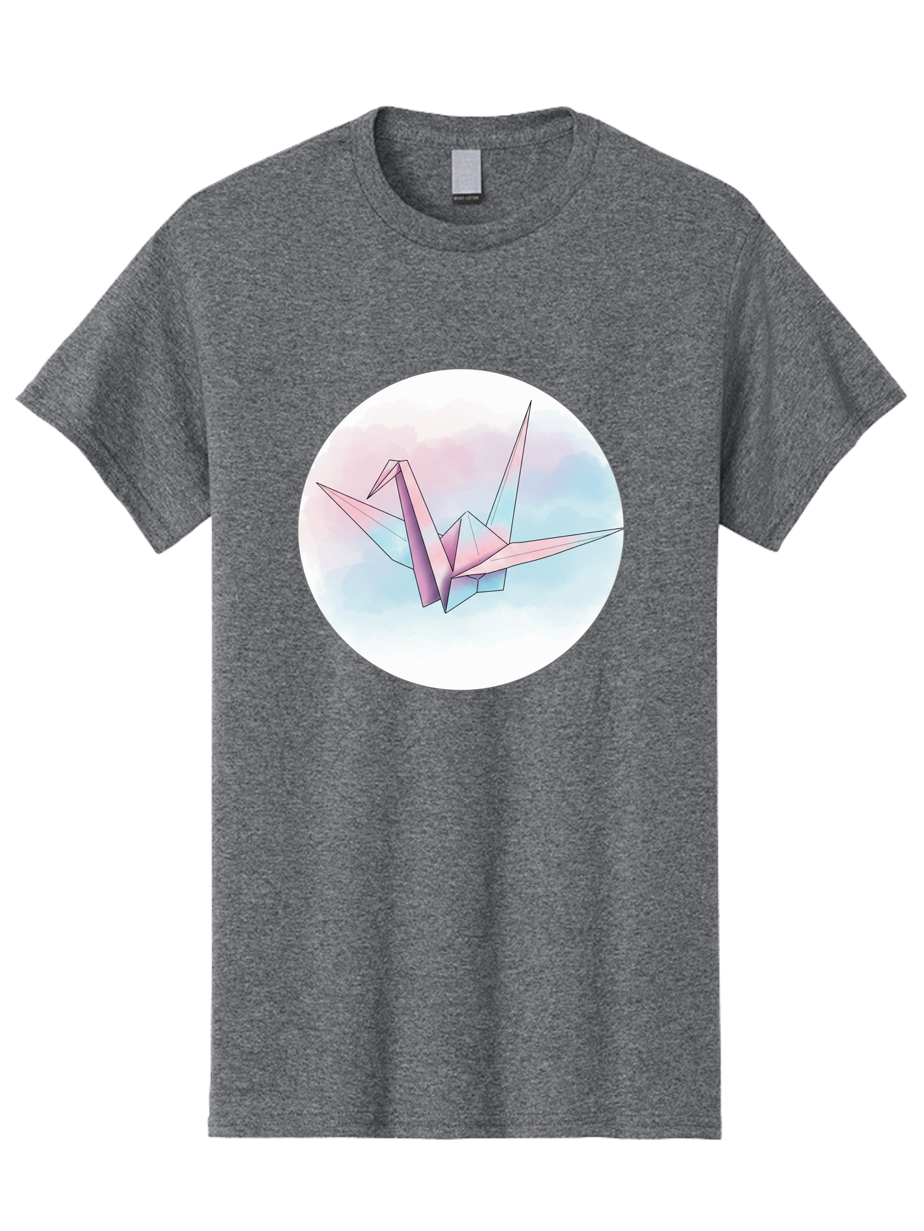 Origami-Crane-3 Men'S Graphic Tee, 100% Cotton, Comfortable Casual Summer Wear, Machine Washable, Vintage Camera, Old Camera, Antique Camera, Black Camera, Classic Photography, Photography Equipment, Nostalgic Device, Film Camera, Camera Art Baf251