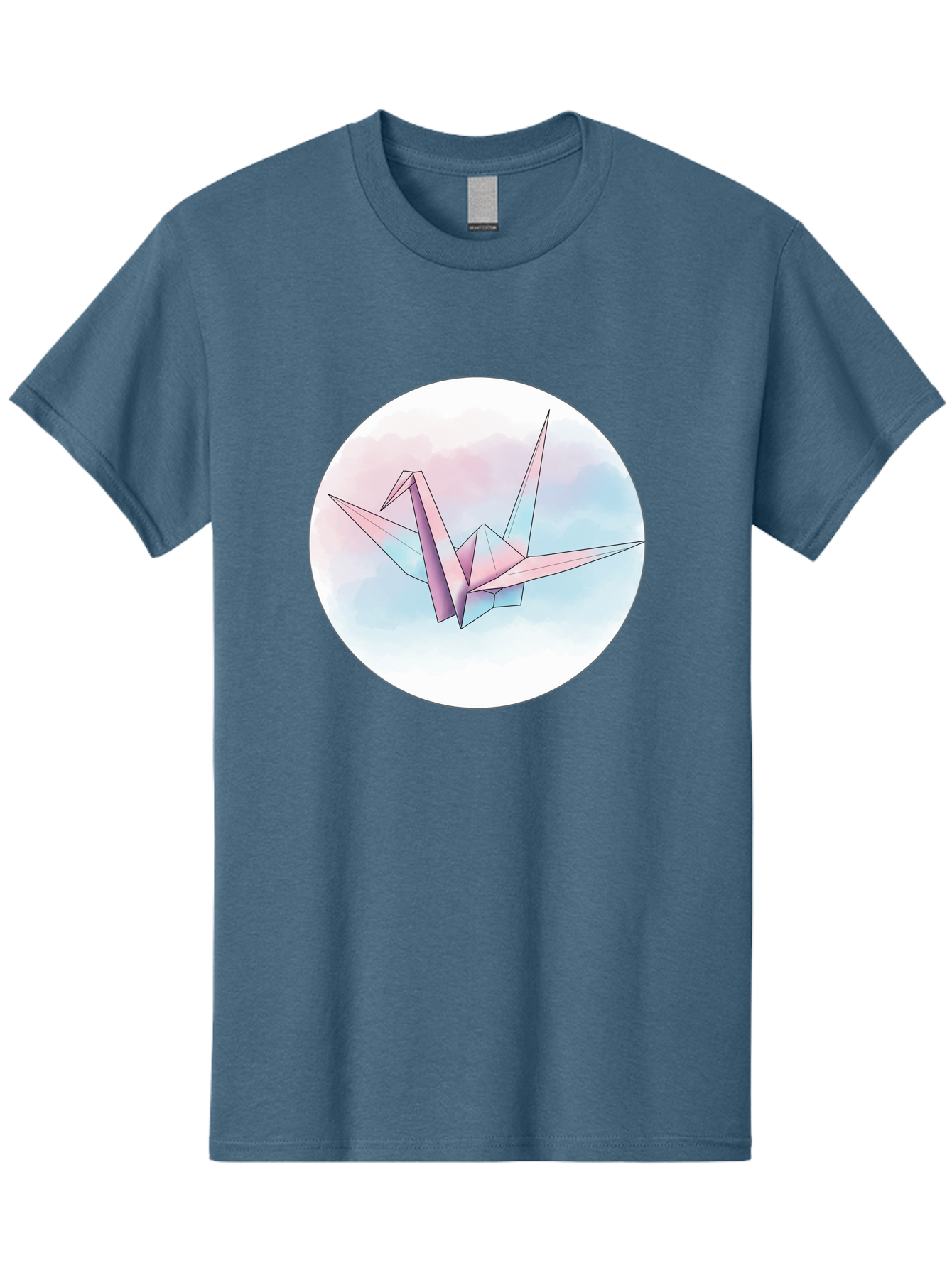 Origami-Crane-3 Men'S Graphic Tee, 100% Cotton, Comfortable Casual Summer Wear, Machine Washable, Vintage Camera, Old Camera, Antique Camera, Black Camera, Classic Photography, Photography Equipment, Nostalgic Device, Film Camera, Camera Art Baf251