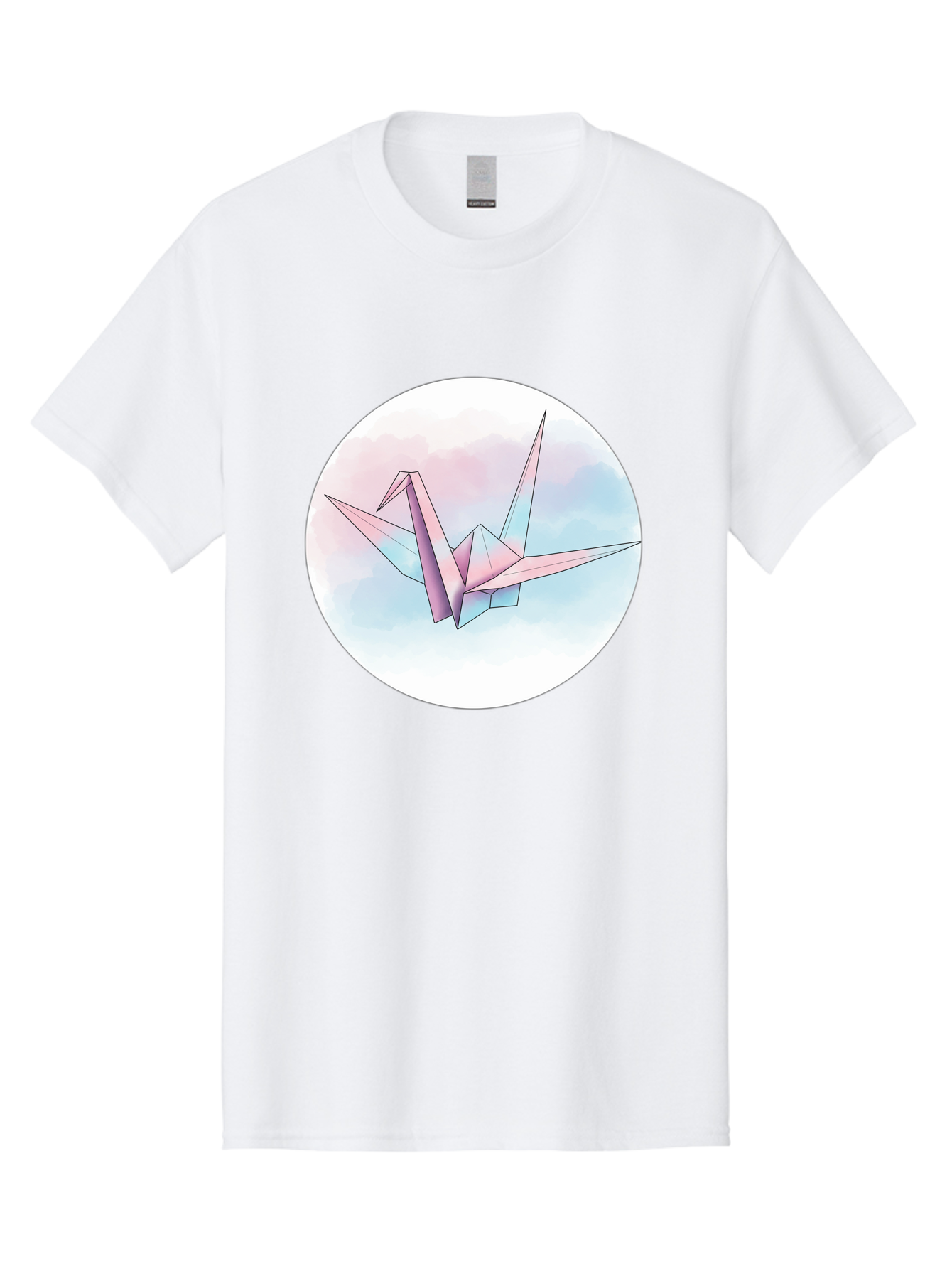 Origami-Crane-3 Men'S Graphic Tee, 100% Cotton, Comfortable Casual Summer Wear, Machine Washable, Vintage Camera, Old Camera, Antique Camera, Black Camera, Classic Photography, Photography Equipment, Nostalgic Device, Film Camera, Camera Art Baf251