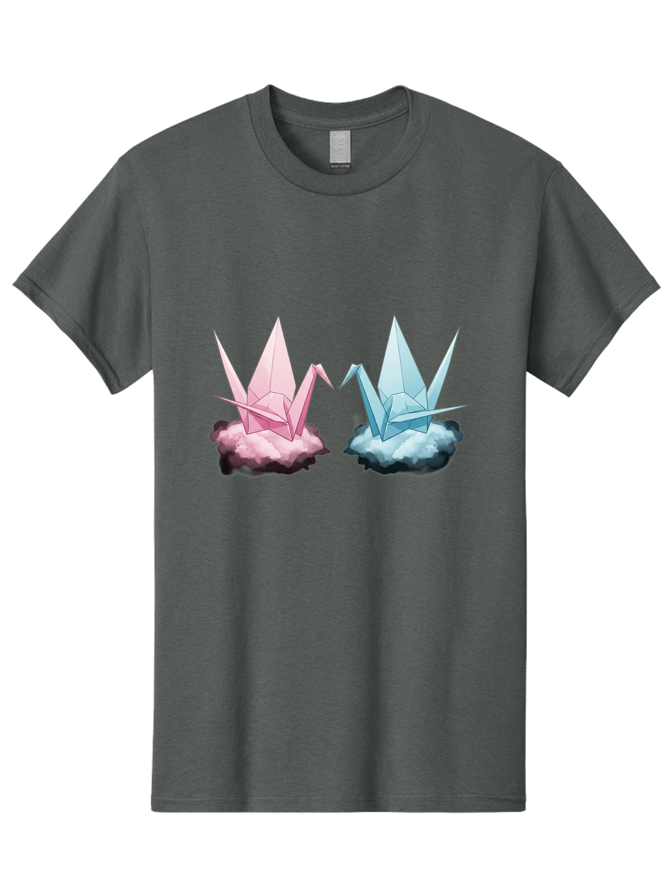 Origami-Cranes Men'S Graphic Tee, 100% Cotton, Comfortable Casual Summer Wear, Machine Washable, Vintage Camera, Old Camera, Antique Camera, Black Camera, Classic Photography, Photography Equipment, Nostalgic Device, Film Camera, Camera Art Baf257