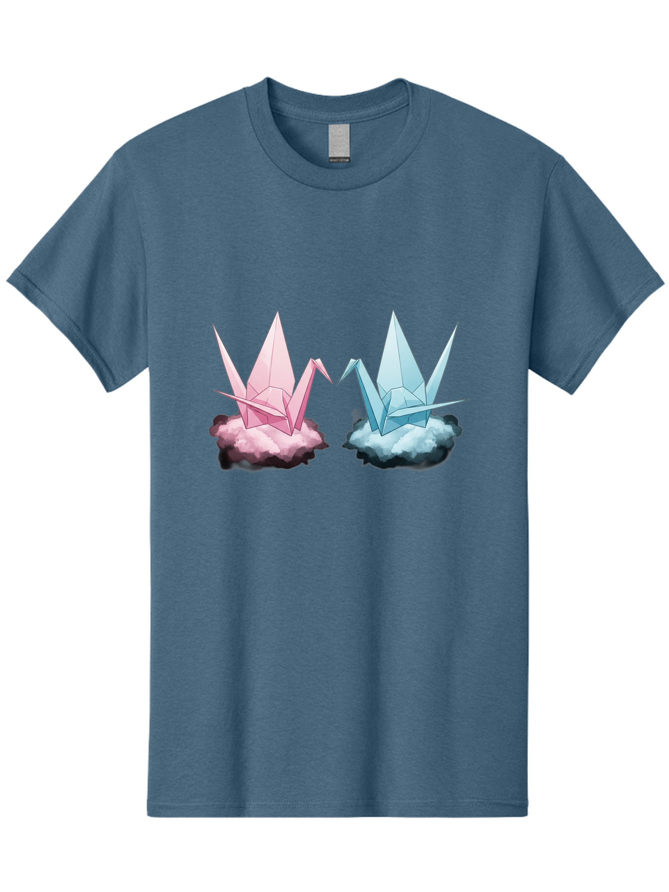 Origami-Cranes Men'S Graphic Tee, 100% Cotton, Comfortable Casual Summer Wear, Machine Washable, Vintage Camera, Old Camera, Antique Camera, Black Camera, Classic Photography, Photography Equipment, Nostalgic Device, Film Camera, Camera Art Baf257