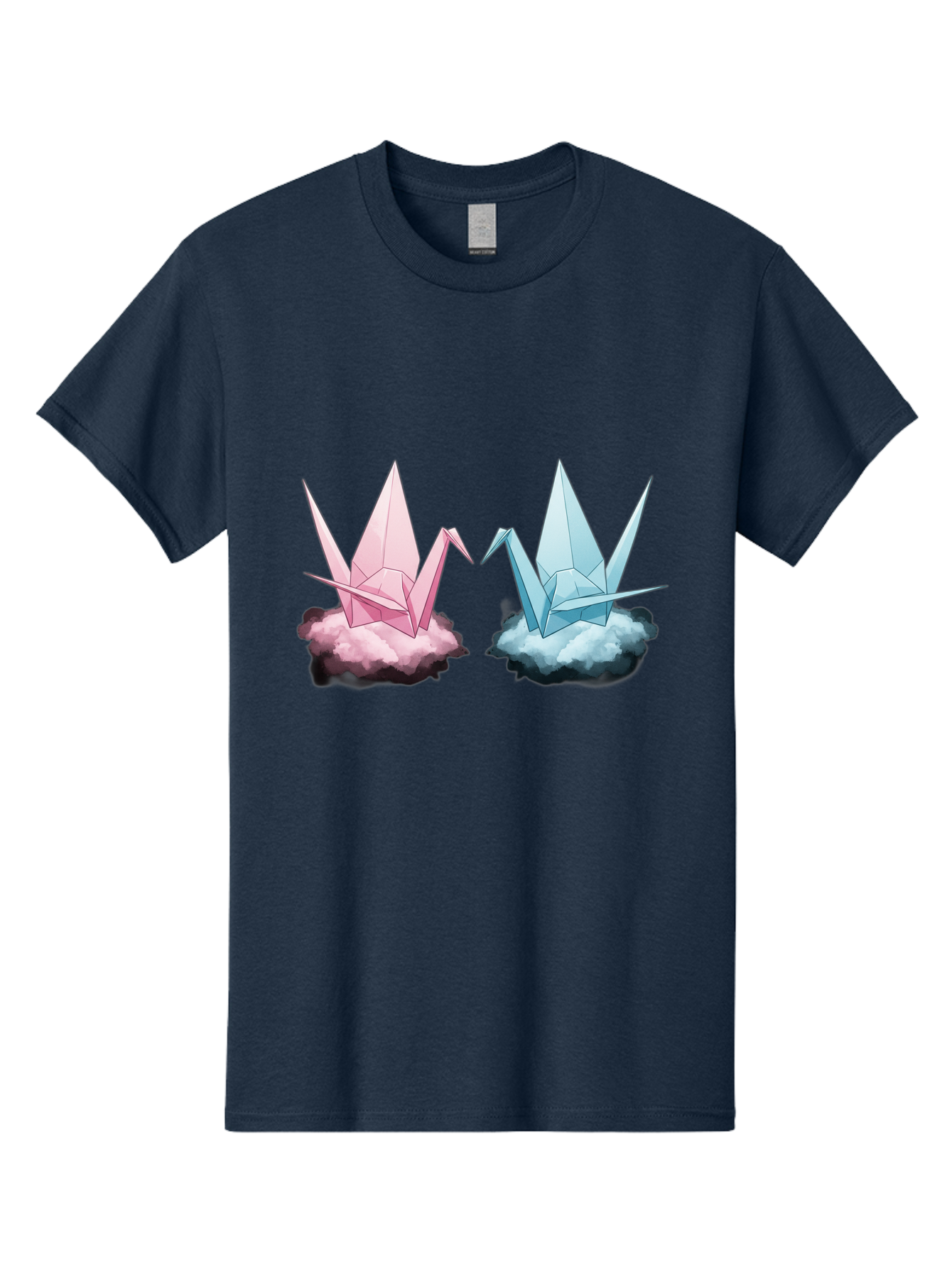 Origami-Cranes Men'S Graphic Tee, 100% Cotton, Comfortable Casual Summer Wear, Machine Washable, Vintage Camera, Old Camera, Antique Camera, Black Camera, Classic Photography, Photography Equipment, Nostalgic Device, Film Camera, Camera Art Baf257