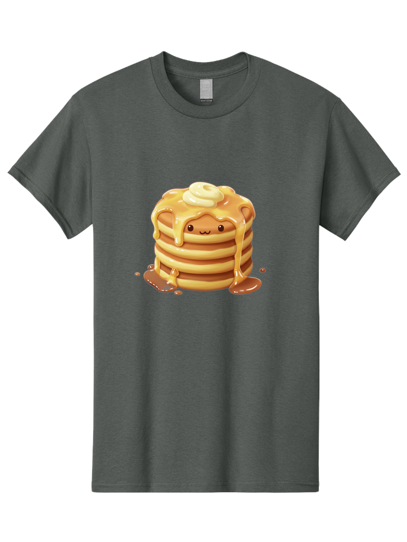 Pancakes-With-Syrup-And-Butter Men'S Graphic Tee, 100% Cotton, Comfortable Casual Summer Wear, Machine Washable, Vintage Camera, Old Camera, Antique Camera, Black Camera, Classic Photography, Photography Equipment, Nostalgic Device, Baf258