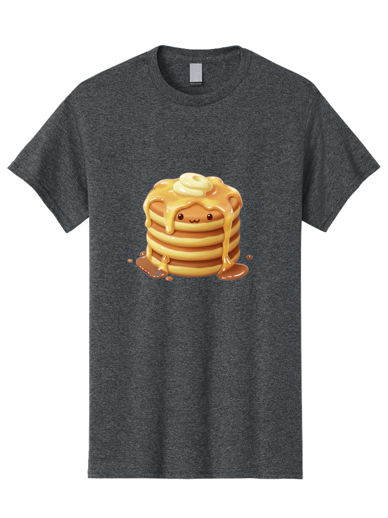 Pancakes-With-Syrup-And-Butter Men'S Graphic Tee, 100% Cotton, Comfortable Casual Summer Wear, Machine Washable, Vintage Camera, Old Camera, Antique Camera, Black Camera, Classic Photography, Photography Equipment, Nostalgic Device, Baf258