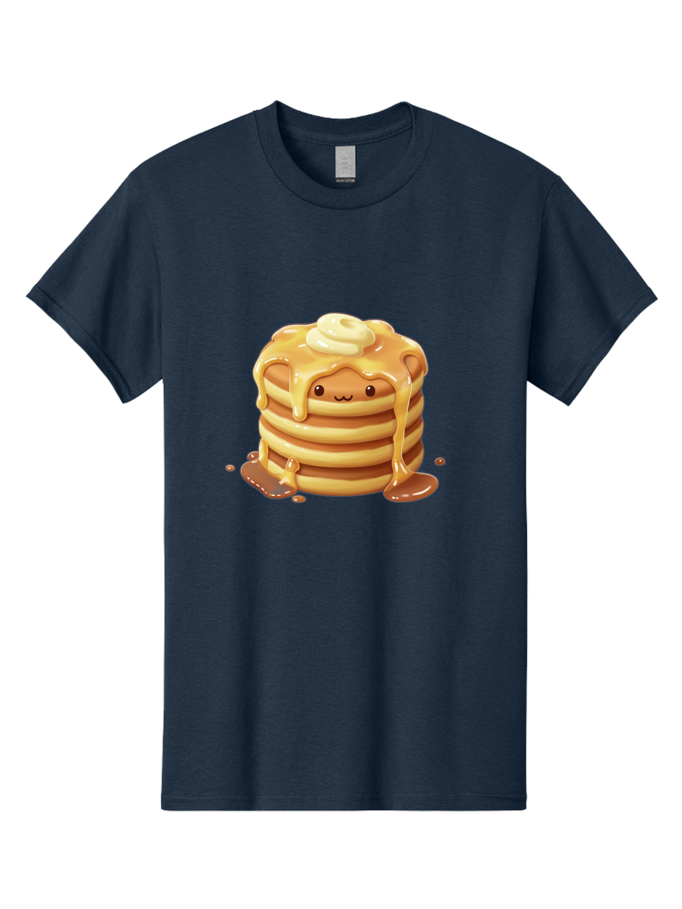 Pancakes-With-Syrup-And-Butter Men'S Graphic Tee, 100% Cotton, Comfortable Casual Summer Wear, Machine Washable, Vintage Camera, Old Camera, Antique Camera, Black Camera, Classic Photography, Photography Equipment, Nostalgic Device, Baf258