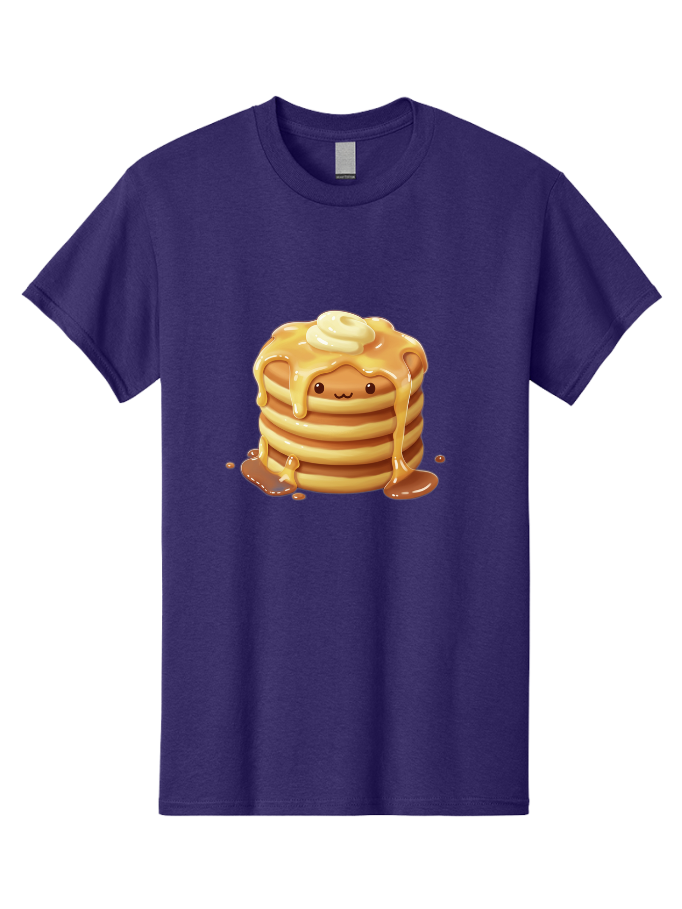 Pancakes-With-Syrup-And-Butter Men'S Graphic Tee, 100% Cotton, Comfortable Casual Summer Wear, Machine Washable, Vintage Camera, Old Camera, Antique Camera, Black Camera, Classic Photography, Photography Equipment, Nostalgic Device, Baf258