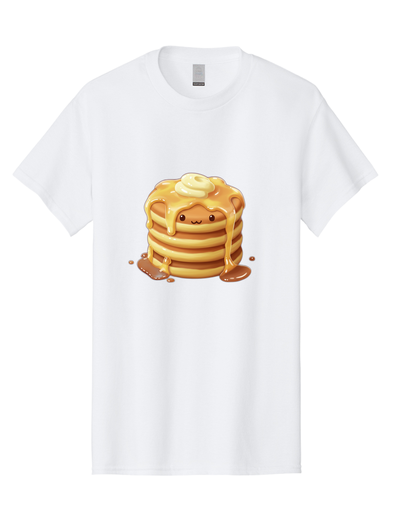 Pancakes-With-Syrup-And-Butter Men'S Graphic Tee, 100% Cotton, Comfortable Casual Summer Wear, Machine Washable, Vintage Camera, Old Camera, Antique Camera, Black Camera, Classic Photography, Photography Equipment, Nostalgic Device, Baf258