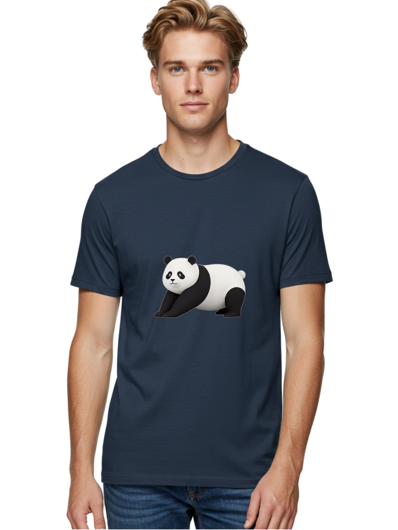 Panda-1 Men'S Graphic Tee, 100% Cotton, Comfortable Casual Summer Wear, Machine Washable, Vintage Camera, Old Camera, Antique Camera, Black Camera, Classic Photography, Photography Equipment, Nostalgic Device, Film Camera, Camera Art Baf259