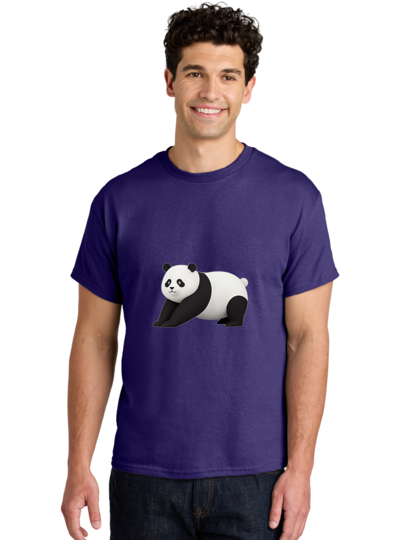 Panda-1 Men'S Graphic Tee, 100% Cotton, Comfortable Casual Summer Wear, Machine Washable, Vintage Camera, Old Camera, Antique Camera, Black Camera, Classic Photography, Photography Equipment, Nostalgic Device, Film Camera, Camera Art Baf259