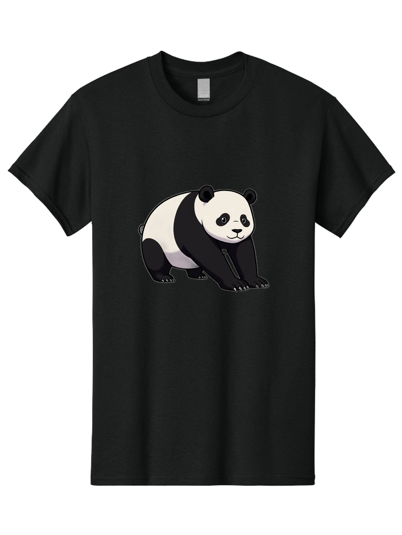 Panda-2 Men'S Graphic Tee, 100% Cotton, Comfortable Casual Summer Wear, Machine Washable, Vintage Camera, Old Camera, Antique Camera, Black Camera, Classic Photography, Photography Equipment, Nostalgic Device, Film Camera, Camera Art Baf260