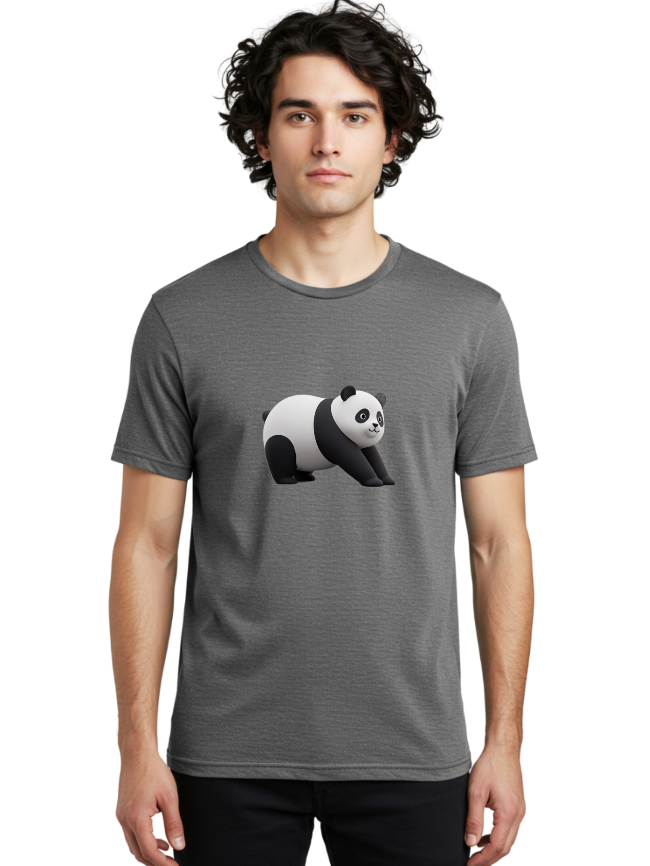 Panda-4 Men'S Graphic Tee, 100% Cotton, Comfortable Casual Summer Wear, Machine Washable, Vintage Camera, Old Camera, Antique Camera, Black Camera, Classic Photography, Photography Equipment, Nostalgic Device, Film Camera, Camera Art Baf262