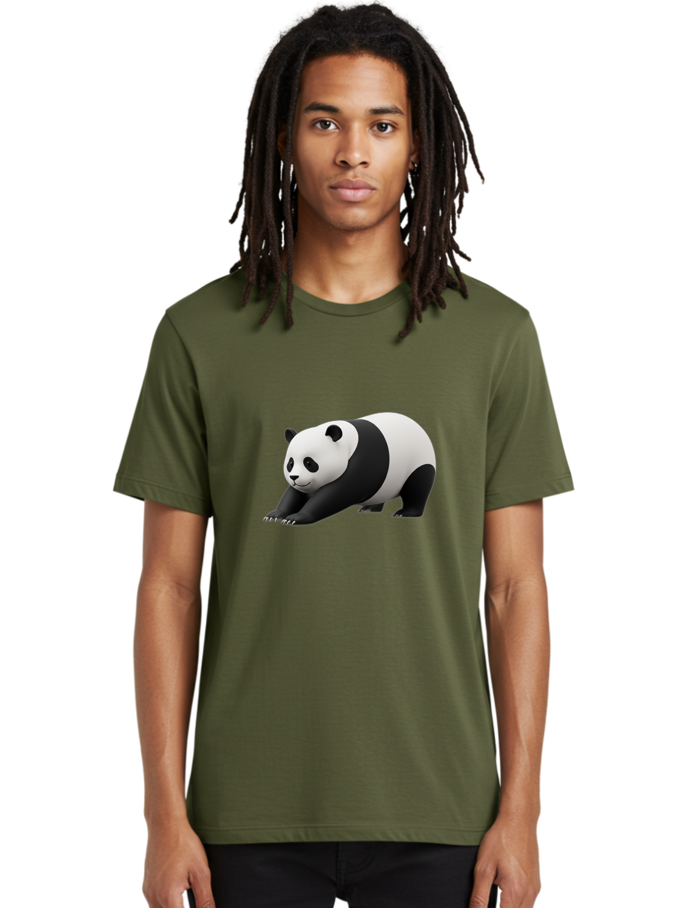 Panda-5 Men'S Graphic Tee, 100% Cotton, Comfortable Casual Summer Wear, Machine Washable, Vintage Camera, Old Camera, Antique Camera, Black Camera, Classic Photography, Photography Equipment, Nostalgic Device, Film Camera, Camera Art Baf263