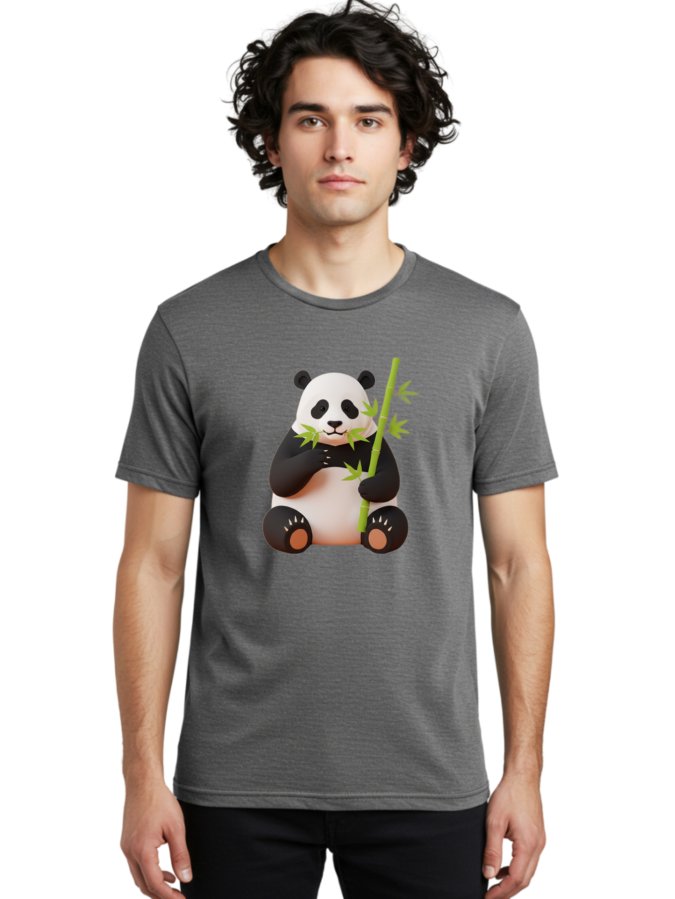 Panda-6 Men'S Graphic Tee, 100% Cotton, Comfortable Casual Summer Wear, Machine Washable, Vintage Camera, Old Camera, Antique Camera, Black Camera, Classic Photography, Photography Equipment, Nostalgic Device, Film Camera, Camera Art Baf264