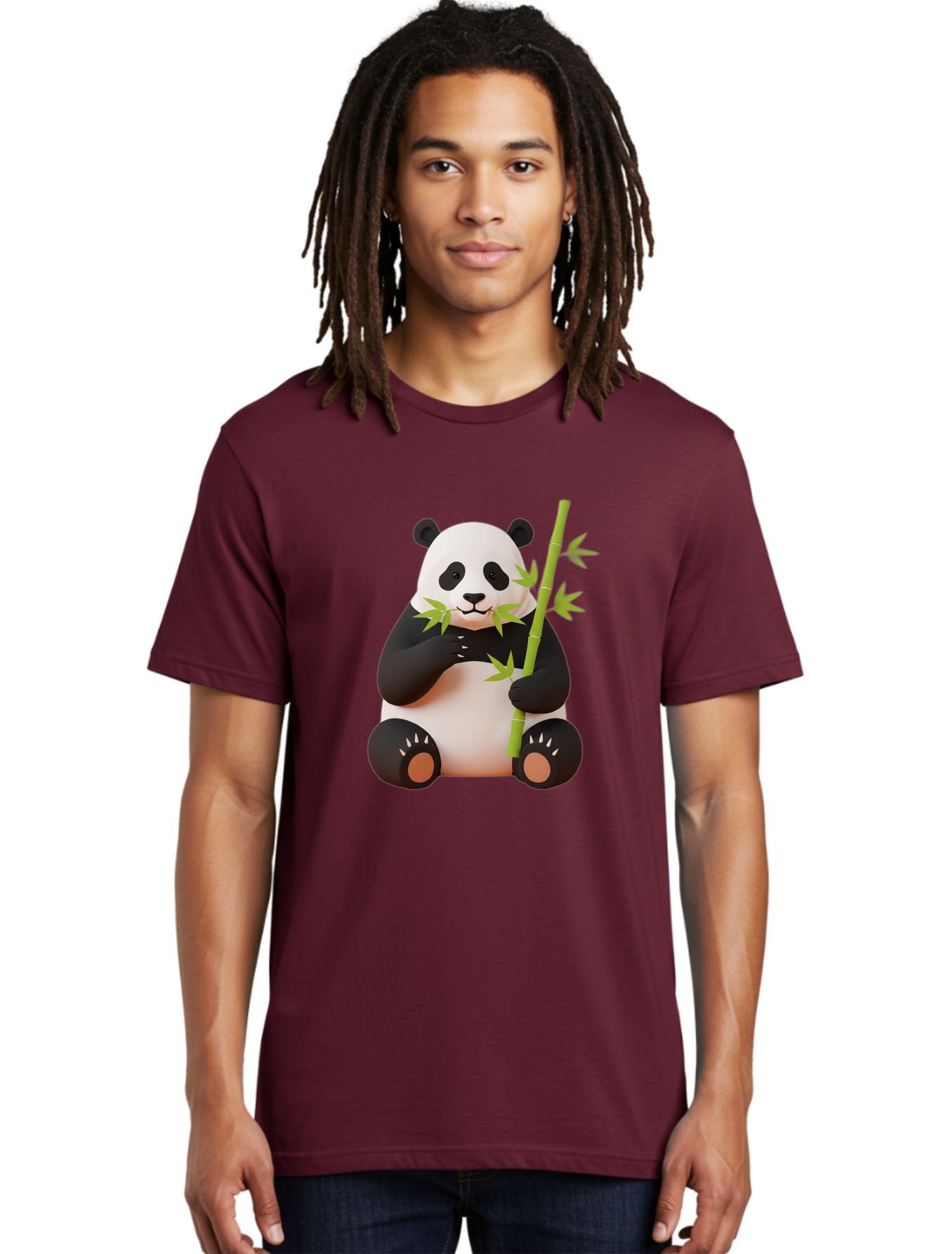 Panda-6 Men'S Graphic Tee, 100% Cotton, Comfortable Casual Summer Wear, Machine Washable, Vintage Camera, Old Camera, Antique Camera, Black Camera, Classic Photography, Photography Equipment, Nostalgic Device, Film Camera, Camera Art Baf264