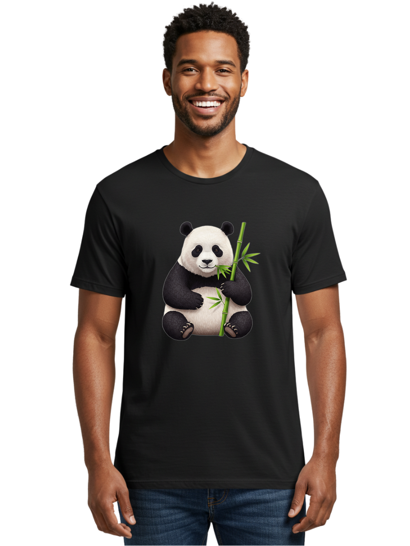 Panda-7 Men'S Graphic Tee, 100% Cotton, Comfortable Casual Summer Wear, Machine Washable, Vintage Camera, Old Camera, Antique Camera, Black Camera, Classic Photography, Photography Equipment, Nostalgic Device, Film Camera, Camera Art Baf265