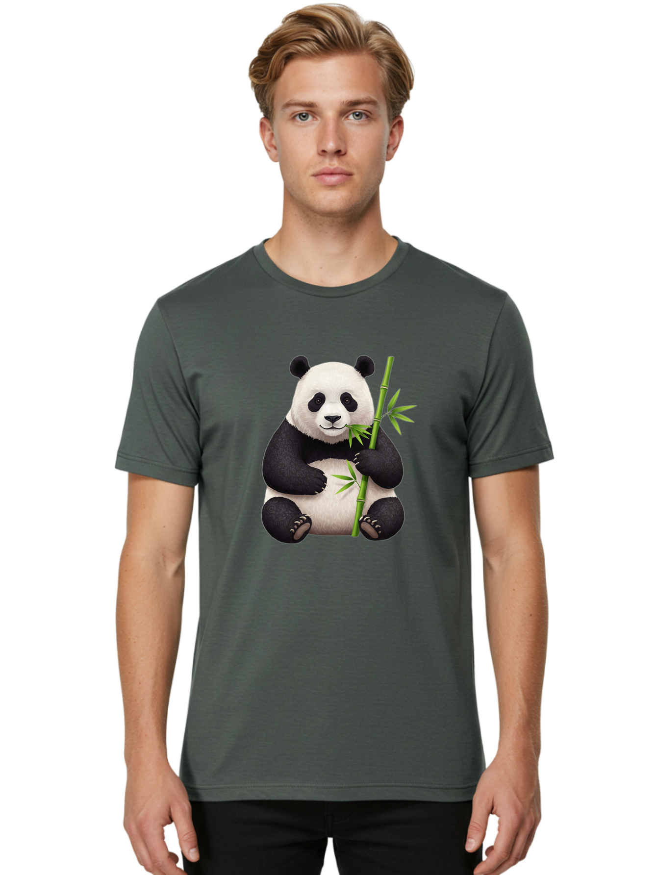 Panda-7 Men'S Graphic Tee, 100% Cotton, Comfortable Casual Summer Wear, Machine Washable, Vintage Camera, Old Camera, Antique Camera, Black Camera, Classic Photography, Photography Equipment, Nostalgic Device, Film Camera, Camera Art Baf265