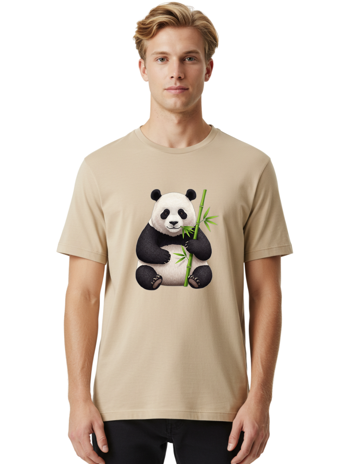 Panda-7 Men'S Graphic Tee, 100% Cotton, Comfortable Casual Summer Wear, Machine Washable, Vintage Camera, Old Camera, Antique Camera, Black Camera, Classic Photography, Photography Equipment, Nostalgic Device, Film Camera, Camera Art Baf265