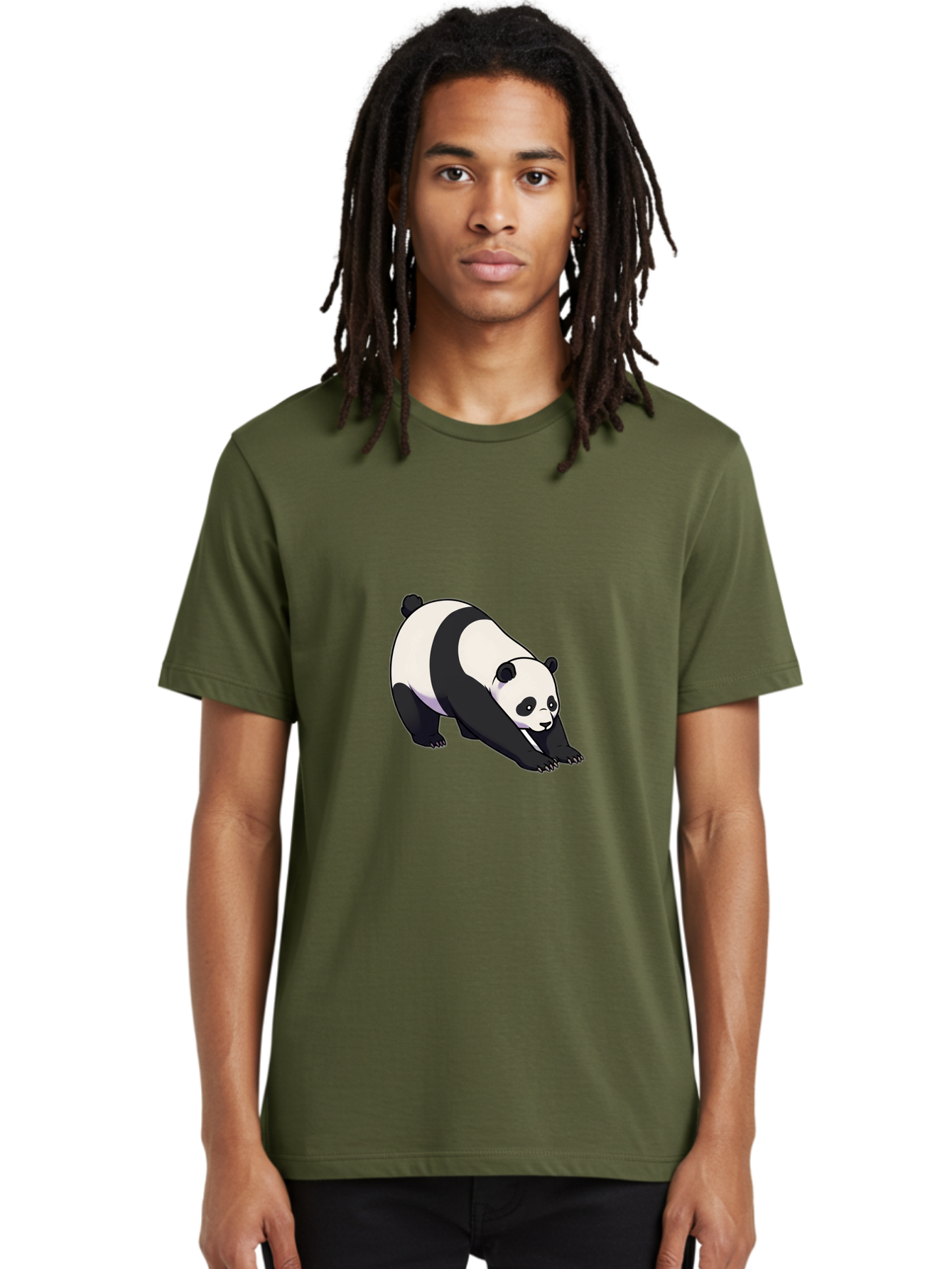Panda-Doing-Yoga Men'S Graphic Tee, 100% Cotton, Comfortable Casual Summer Wear, Machine Washable, Vintage Camera, Old Camera, Antique Camera, Black Camera, Classic Photography, Photography Equipment, Nostalgic Device, Film Camera, Camera Art Baf272