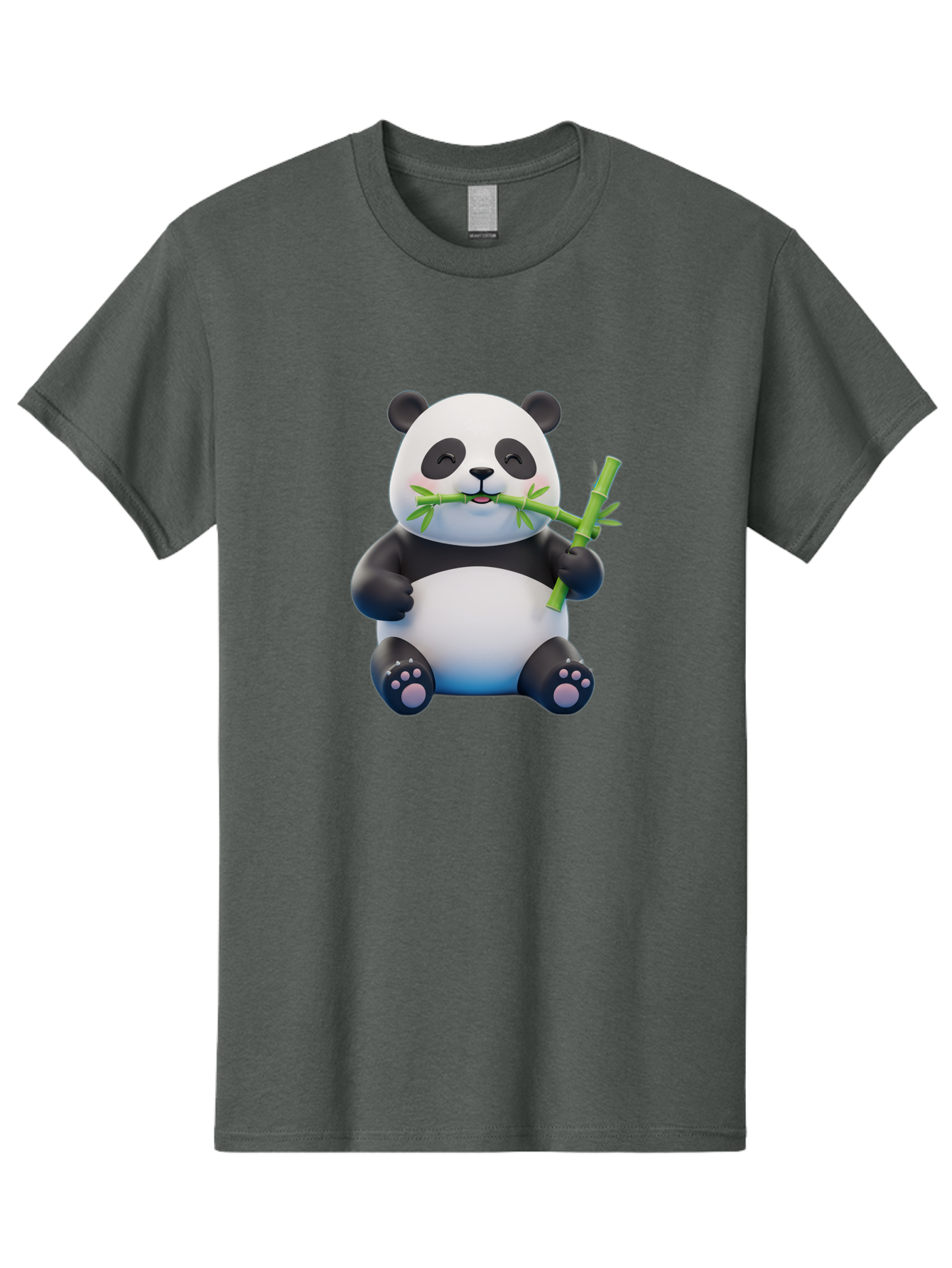 Panda-Eating-Bamboo-1 Men'S Graphic Tee, 100% Cotton, Comfortable Casual Summer Wear, Machine Washable, Vintage Camera, Old Camera, Antique Camera, Black Camera, Classic Photography, Photography Equipment, Nostalgic Device, Film Camera, Baf273