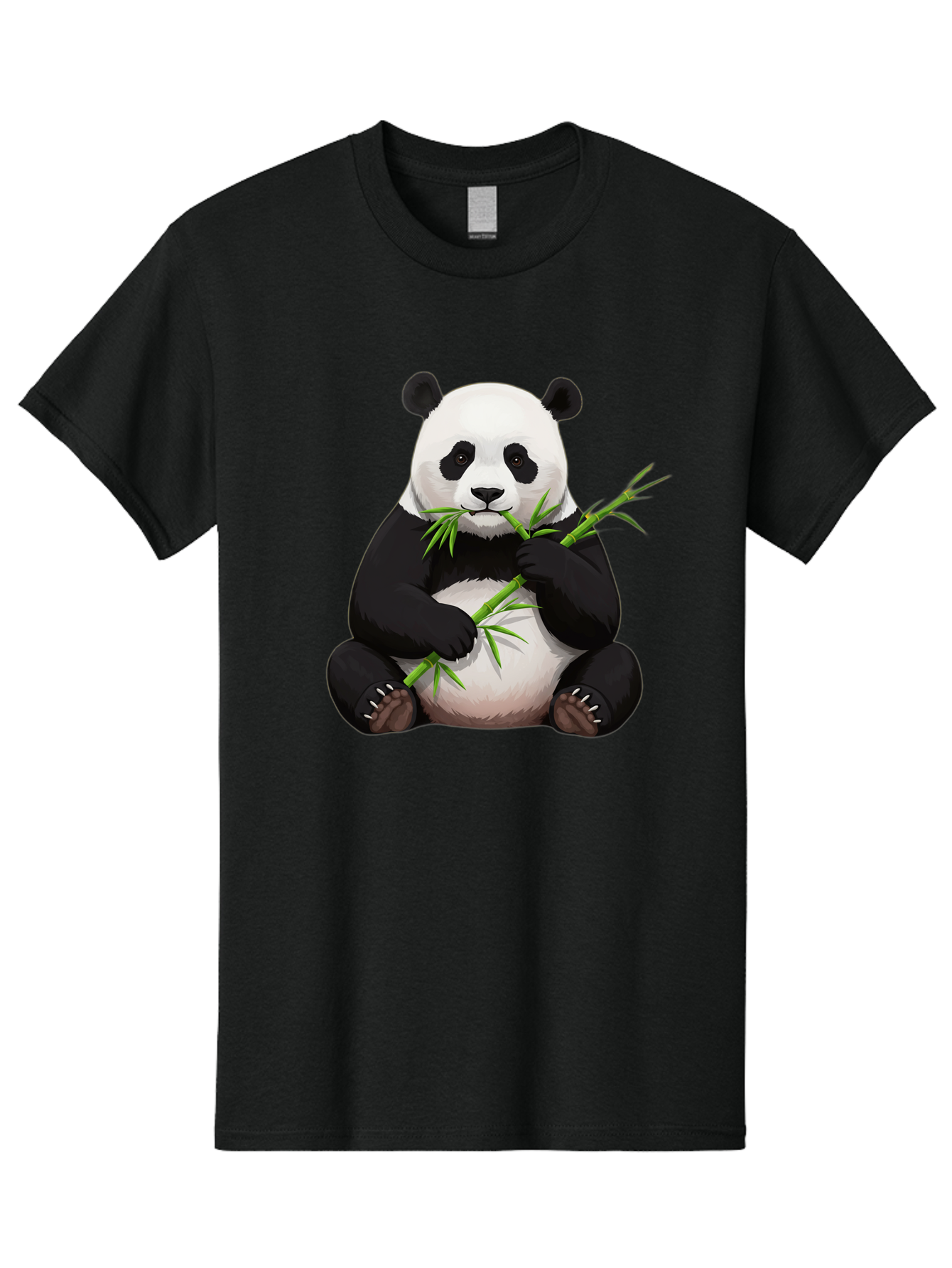 Panda-Eating-Bamboo-3 Men'S Graphic Tee, 100% Cotton, Comfortable Casual Summer Wear, Machine Washable, Vintage Camera, Old Camera, Antique Camera, Black Camera, Classic Photography, Photography Equipment, Nostalgic Device, Film Camera, Baf275