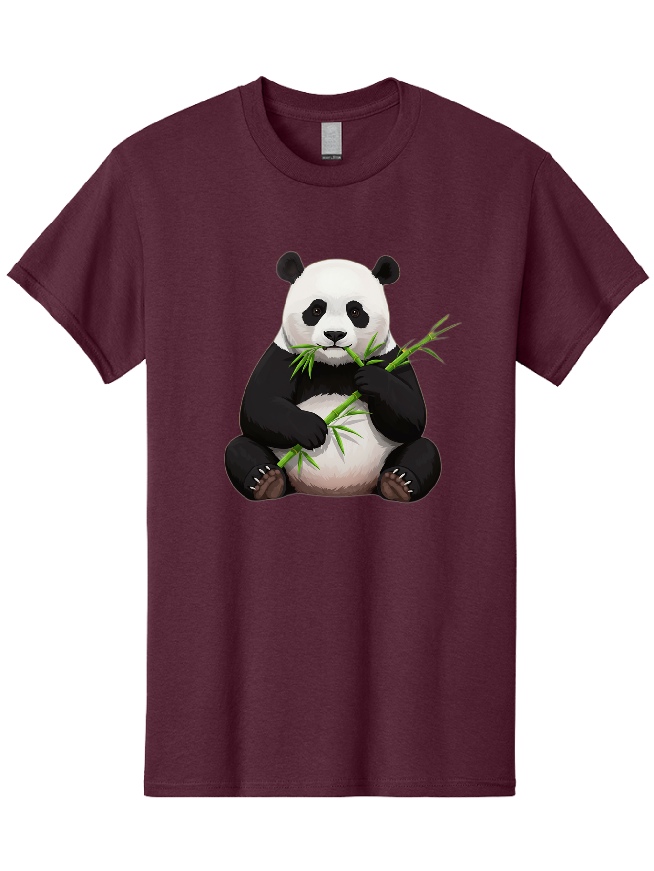 Panda-Eating-Bamboo-3 Men'S Graphic Tee, 100% Cotton, Comfortable Casual Summer Wear, Machine Washable, Vintage Camera, Old Camera, Antique Camera, Black Camera, Classic Photography, Photography Equipment, Nostalgic Device, Film Camera, Baf275